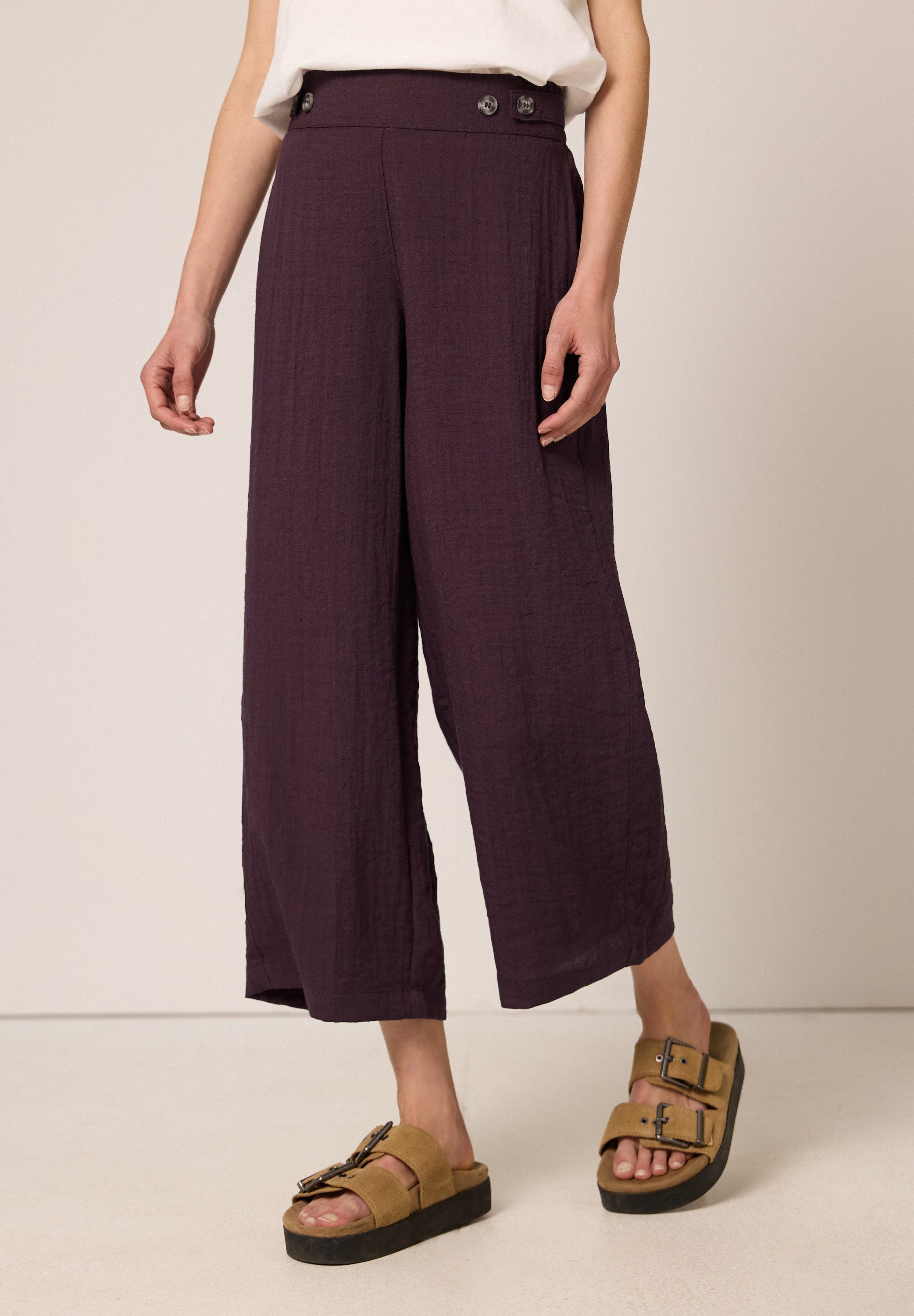 STREET ONE STUDIO Stoffhose Middle Waist