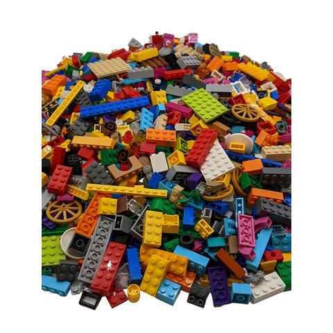 LEGO® Spielbausteine LEGO® 1000 neue Steine - gemischt - Bausteine Basic Sondersteine, (Creativ-Set, 1000 St), Made in Europe