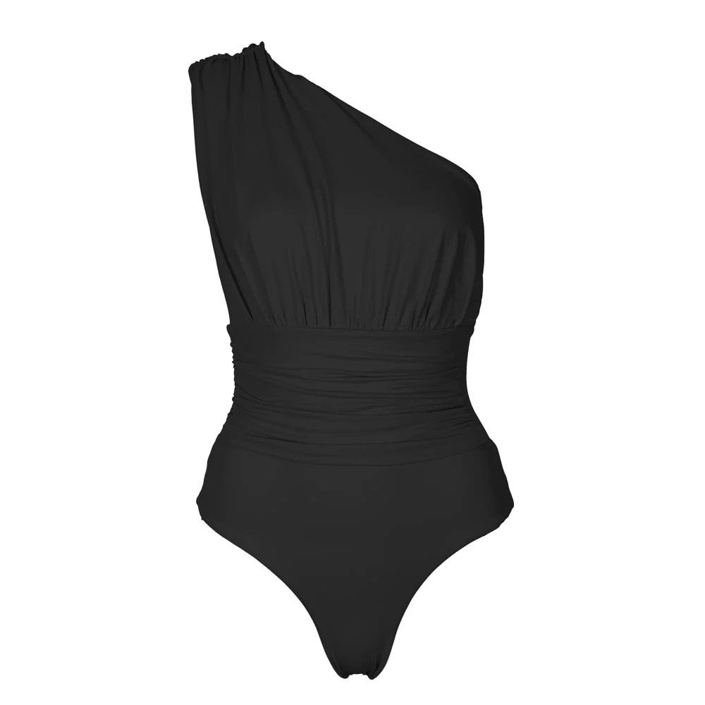 SEA ME SWIM Badeanzug MONACO Swimsuit - black