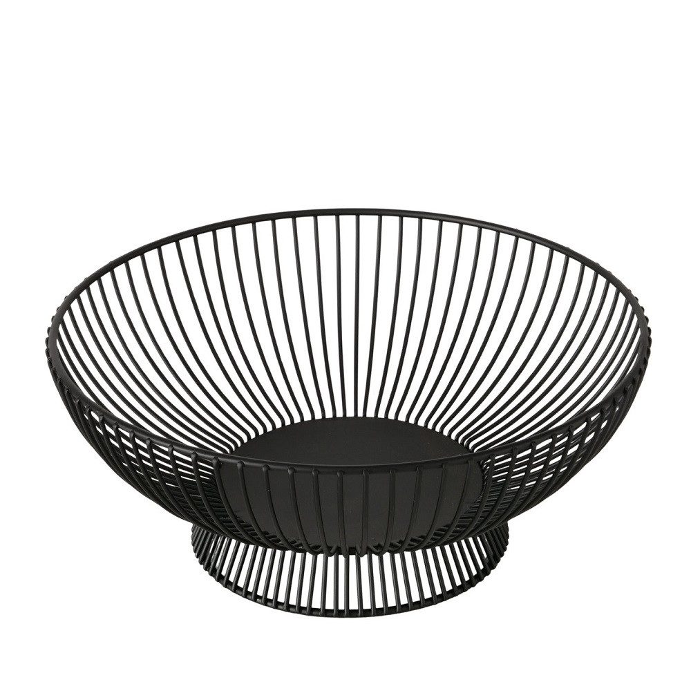 BOLTZE GRUPPE GmbH Dekoschale Boltze Metall Schale Balu 25cm schwarz 206043 günstig online kaufen