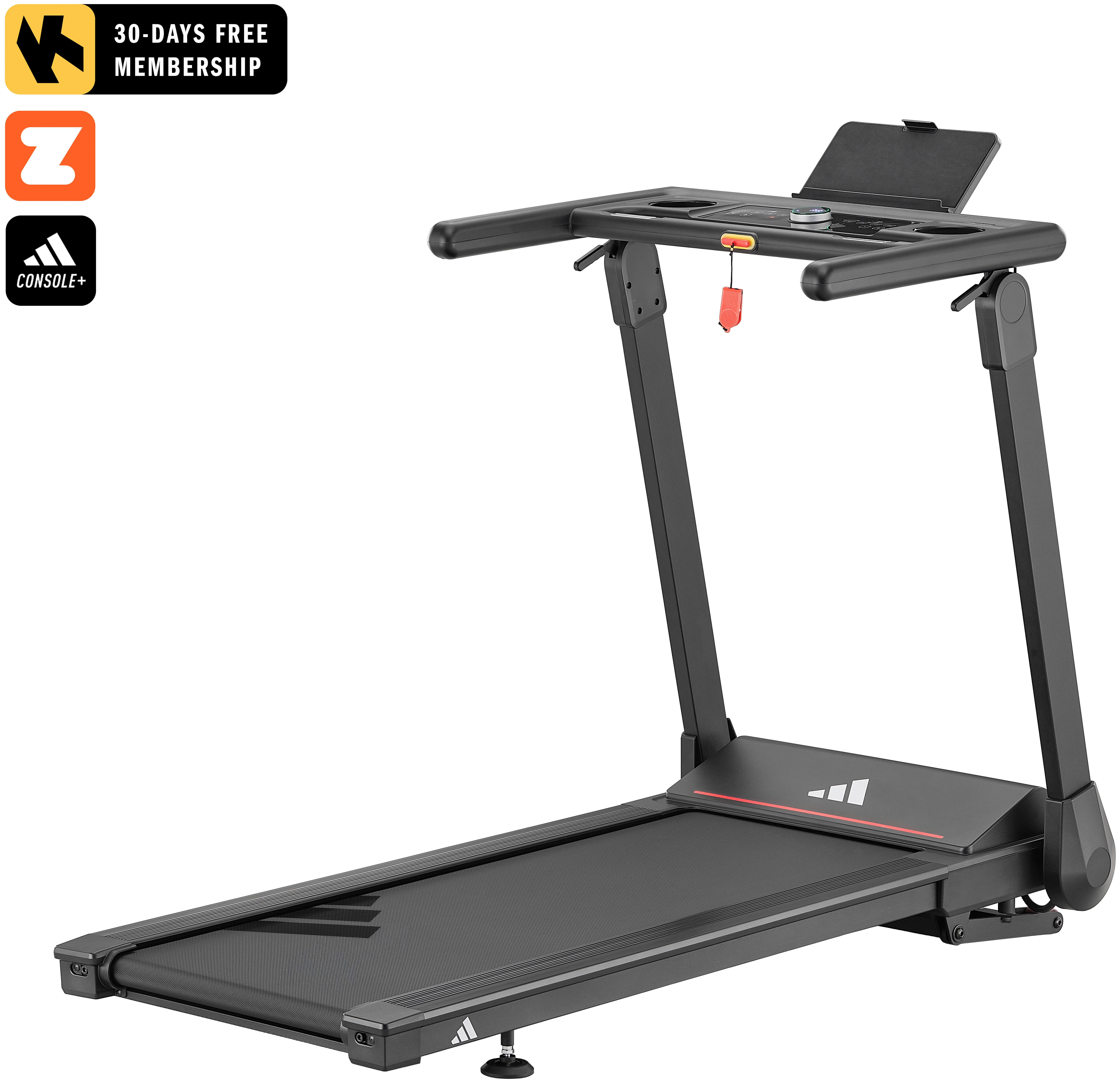 adidas Performance Laufband T-1 Bluetooth, bis max. 15 km/h, klappbar, 110 kg max. Benutzergewicht