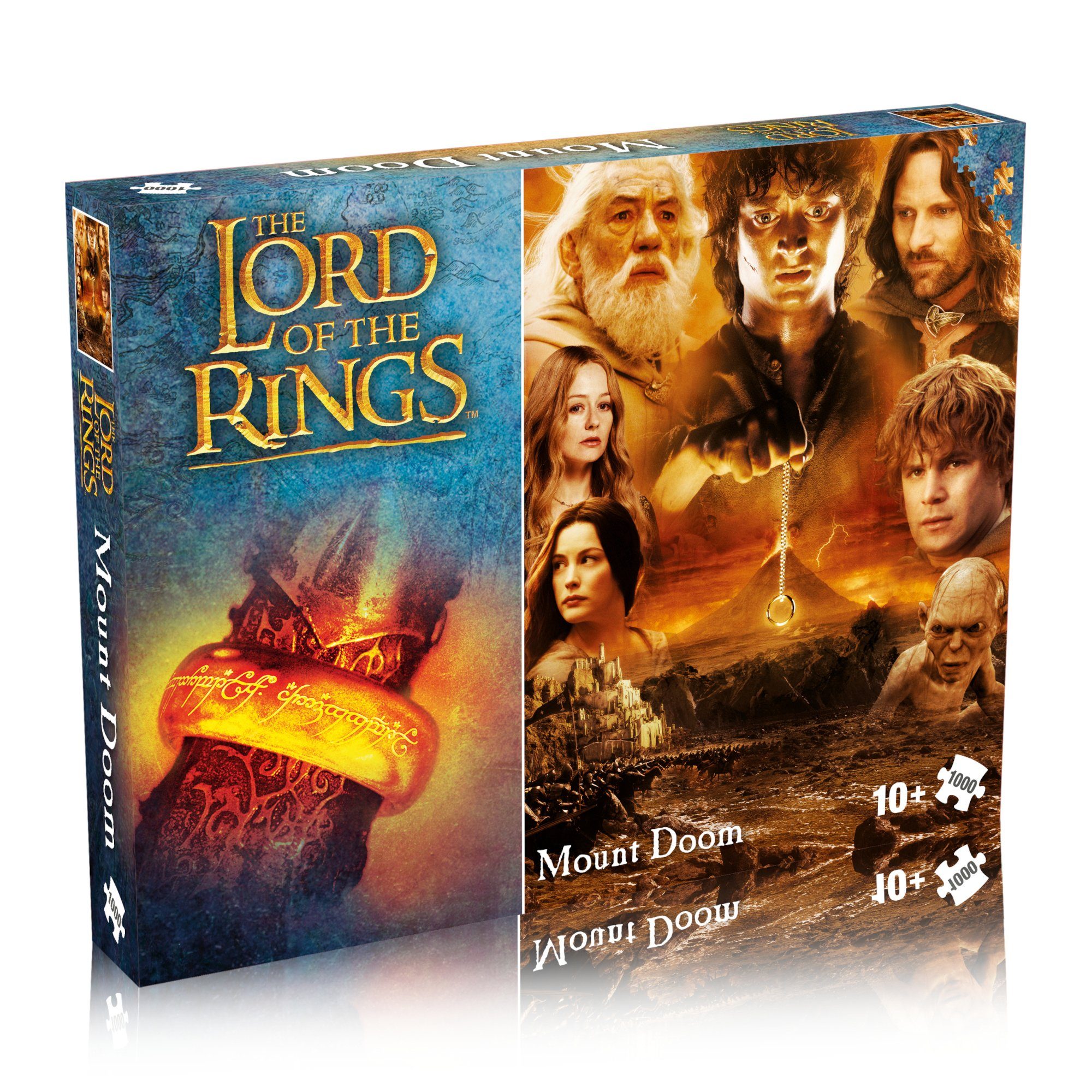 Winning Moves Puzzle Herr der Ringe - Mount Doom, 1000 Puzzleteile günstig online kaufen
