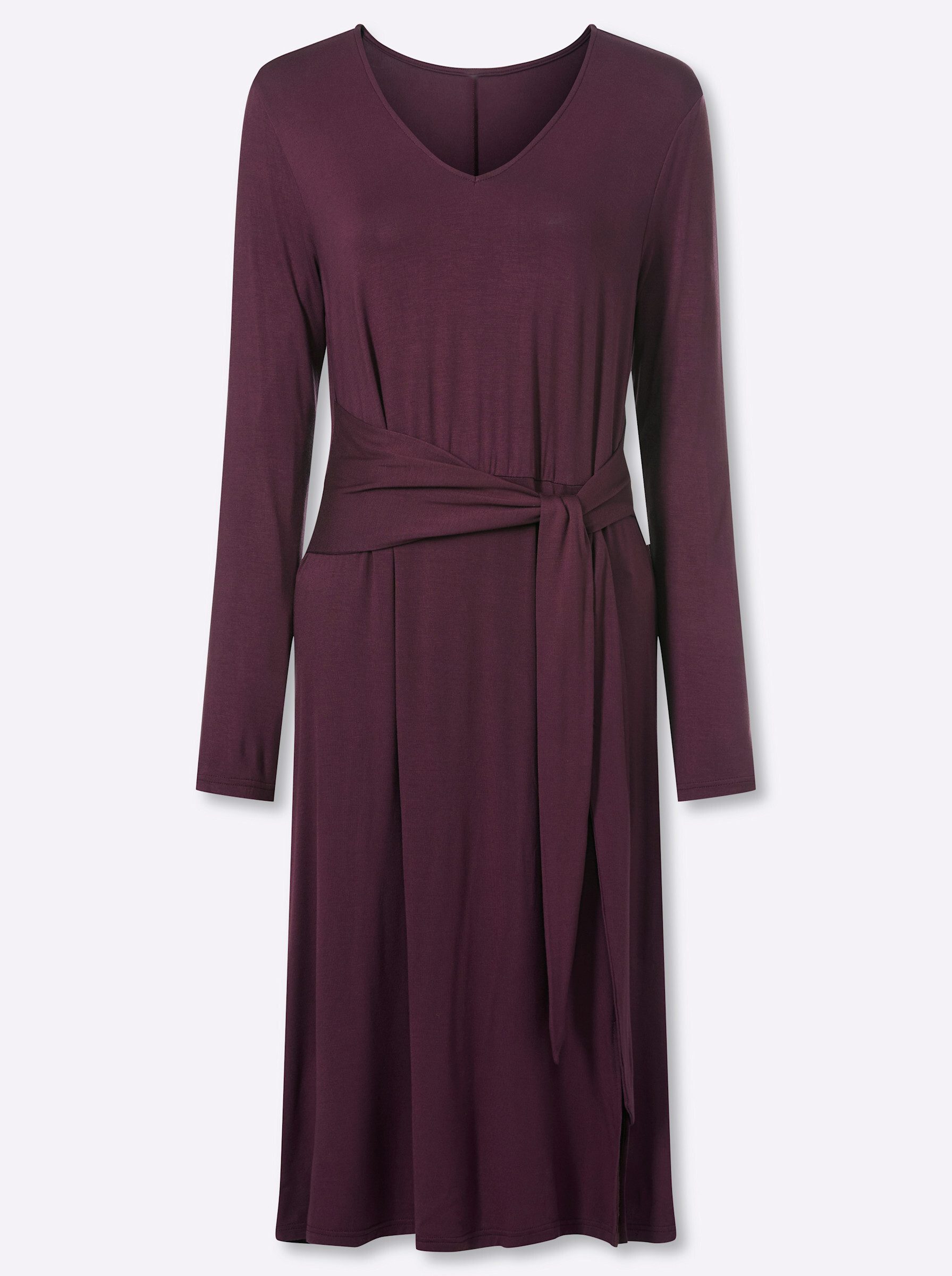 Sieh an! Etuikleid Jersey-Kleid Langarm
