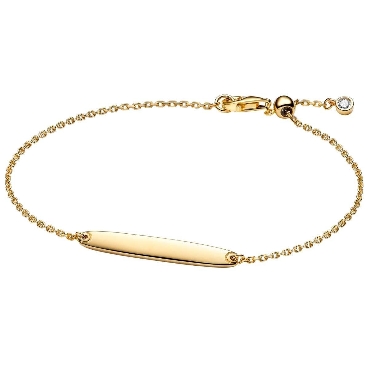 Pandora Armband 564010C01, Gravurarmband für Damen Goldfarben