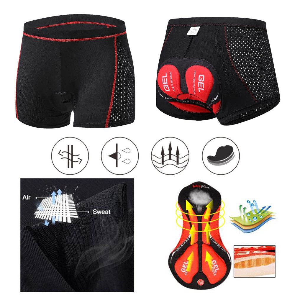 Blusmart Radlerhose Herren Radhose atmungsaktiv (Stoßfest, günstig online kaufen