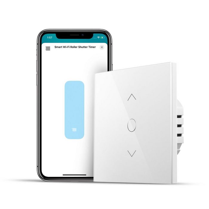Meross Meross Smart Wi-Fi Roller Shutter - smarter Schalter für Deine Rollos Smart-Home-Steuerelement