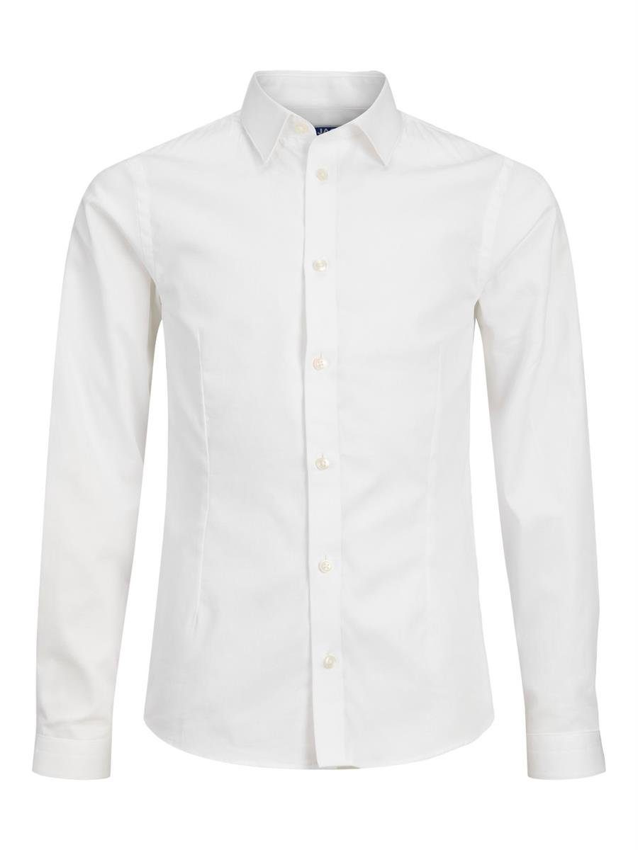 Jack & Jones Langarmhemd Slim Langarm Kentkragen Uni