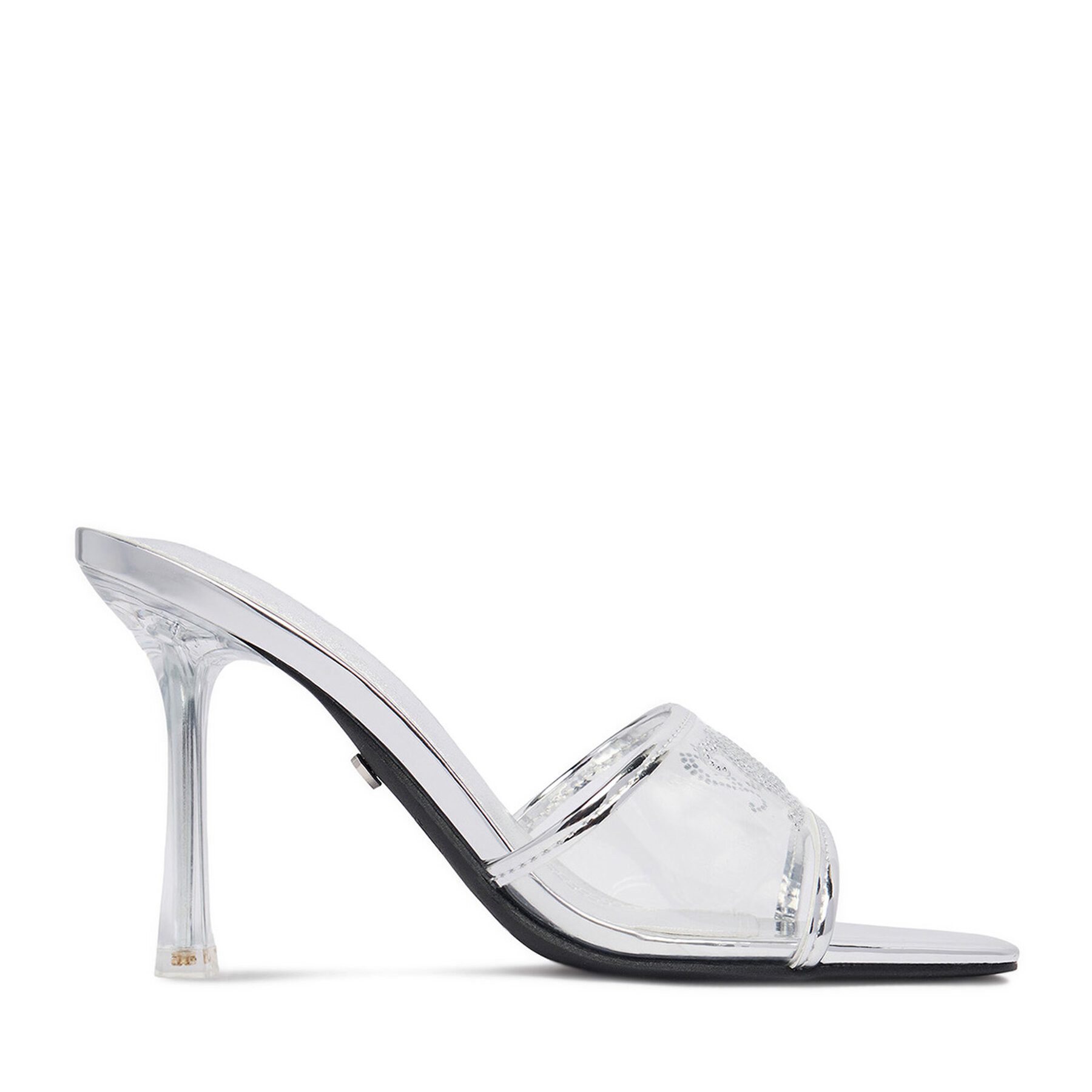 Juicy Couture Juicy Couture Damen-Flip-Flops, durchsichtig Badepantolette