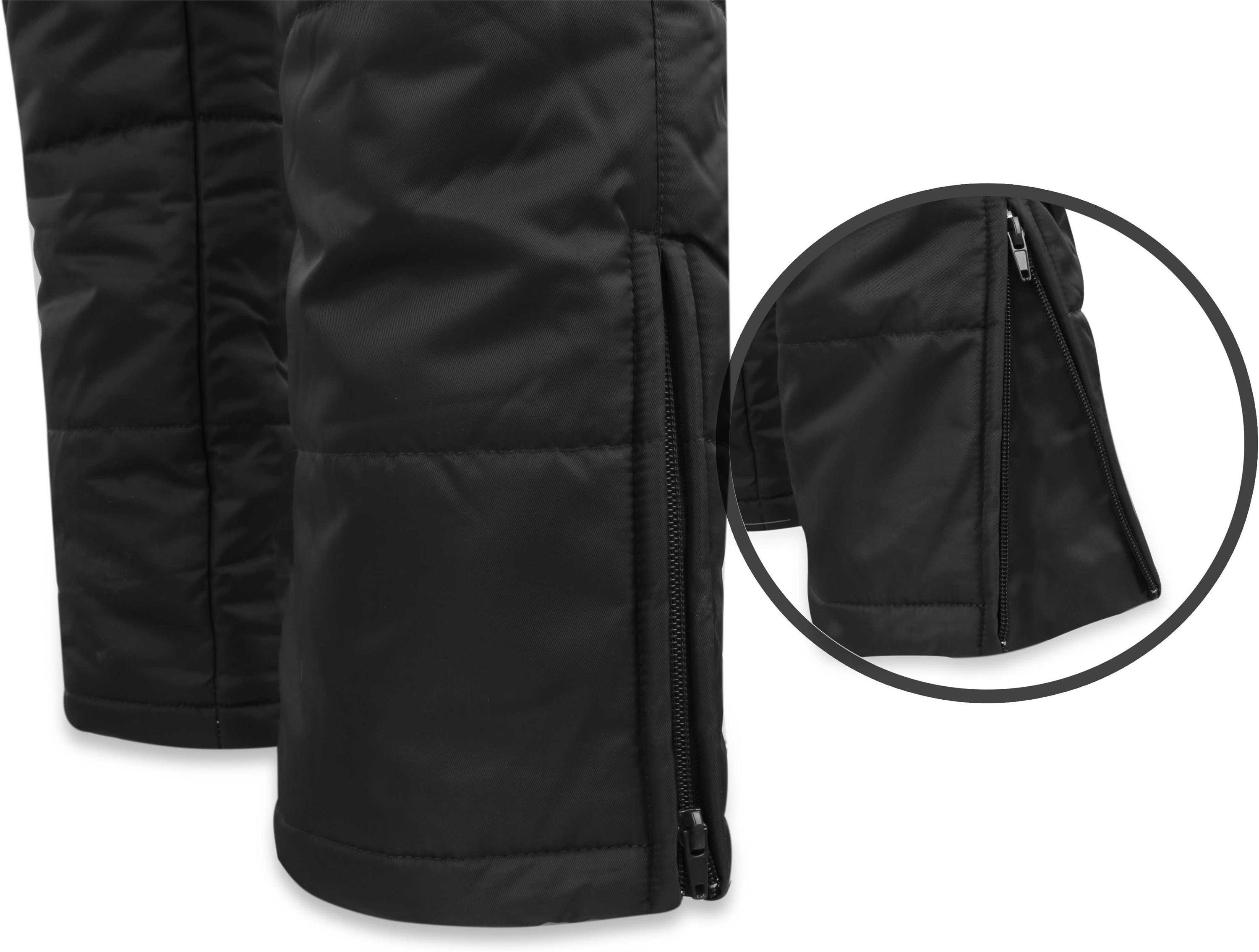 normani Thermohose Herren Thermohose Jirishanca Wasserdichte Winterhose Skihose wattierte Outdoorhose mit Taschen