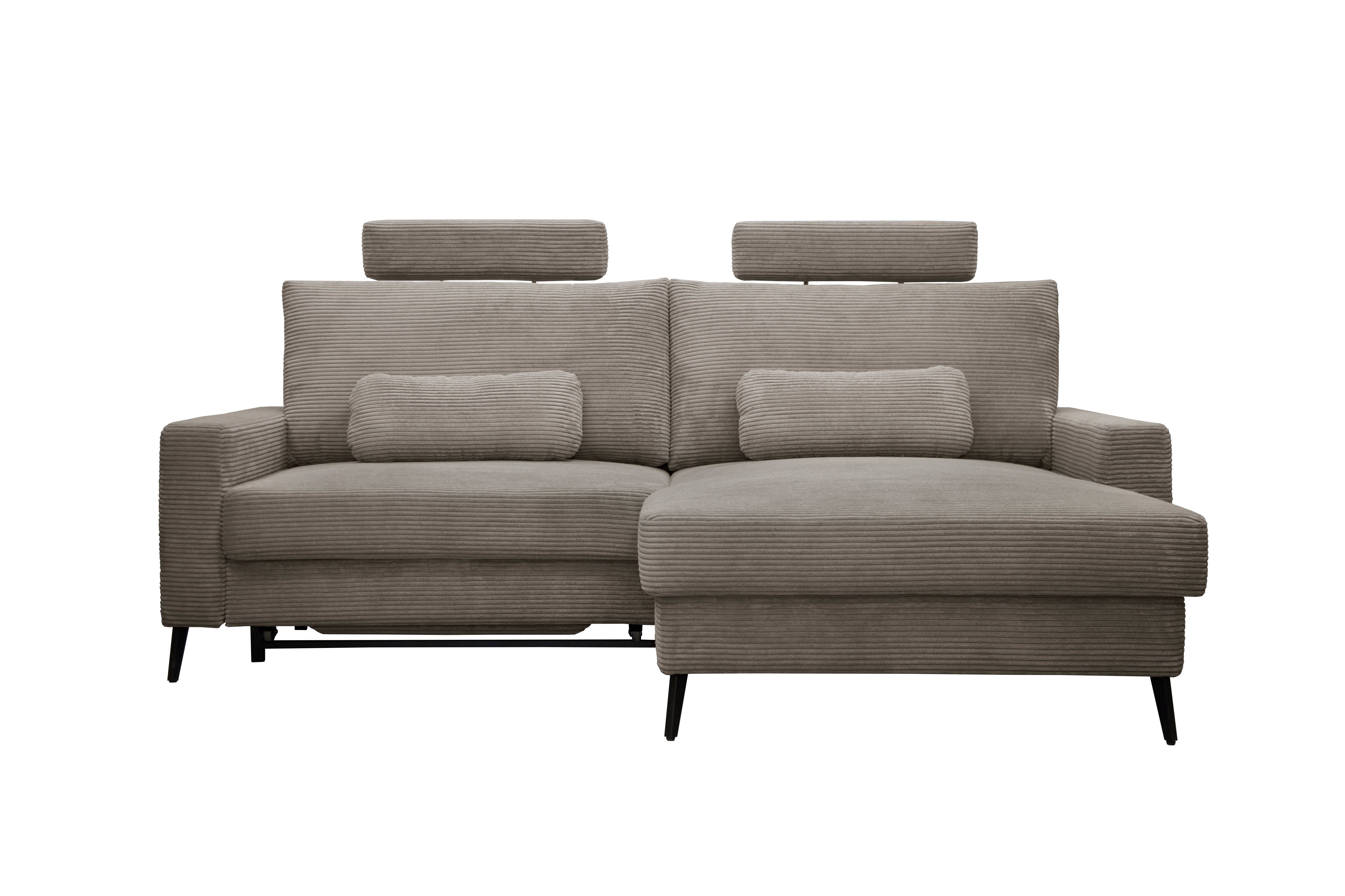 Konstanta Möbelhaus Ecksofa Tivat UD mit Schlaffunktion und Bettkasten, 223x166 cm, 3 Teile