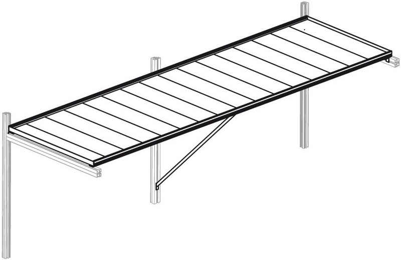 KGT Arbeitstisch Rose IV, BxT: 429x63,5 cm