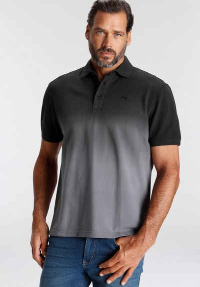 Man's World Poloshirt mit Farbverlauf