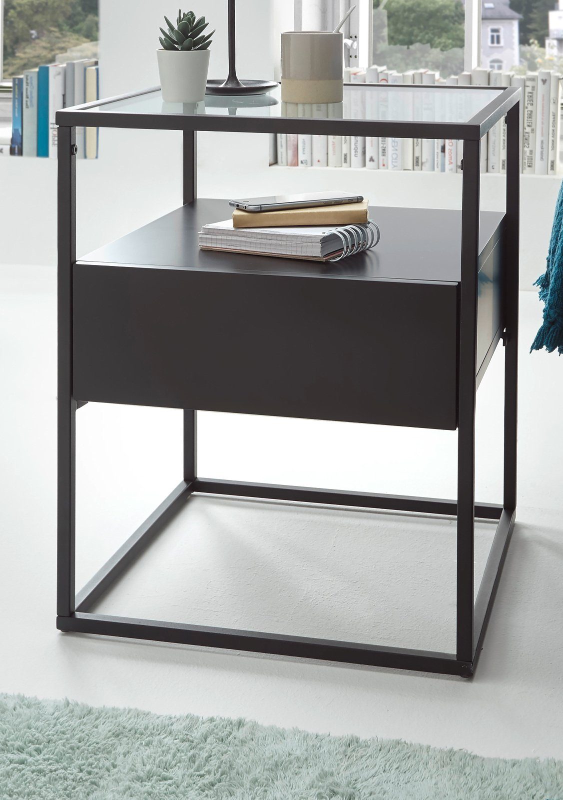 MCA furniture Beistelltisch Evora (in schwarz günstig online kaufen