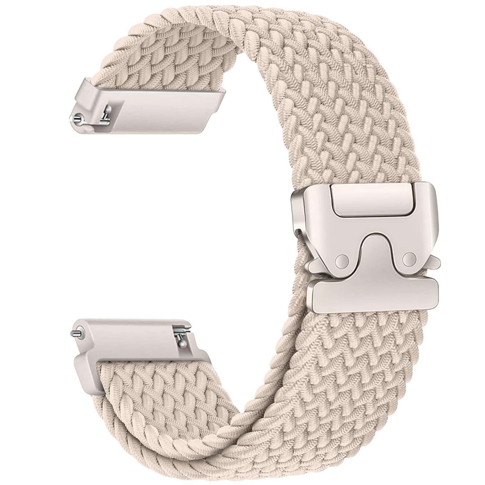 FOUORTUNATE-BEE Armband Smartwatch-Armband 20mm Uhrenarmband für Smartwatch (Ersatzband für Damen Herren (Nur Armband, keine Uhr), Armbänder 20mm Kompatibel mit Smartwatch, Armband Zubehör