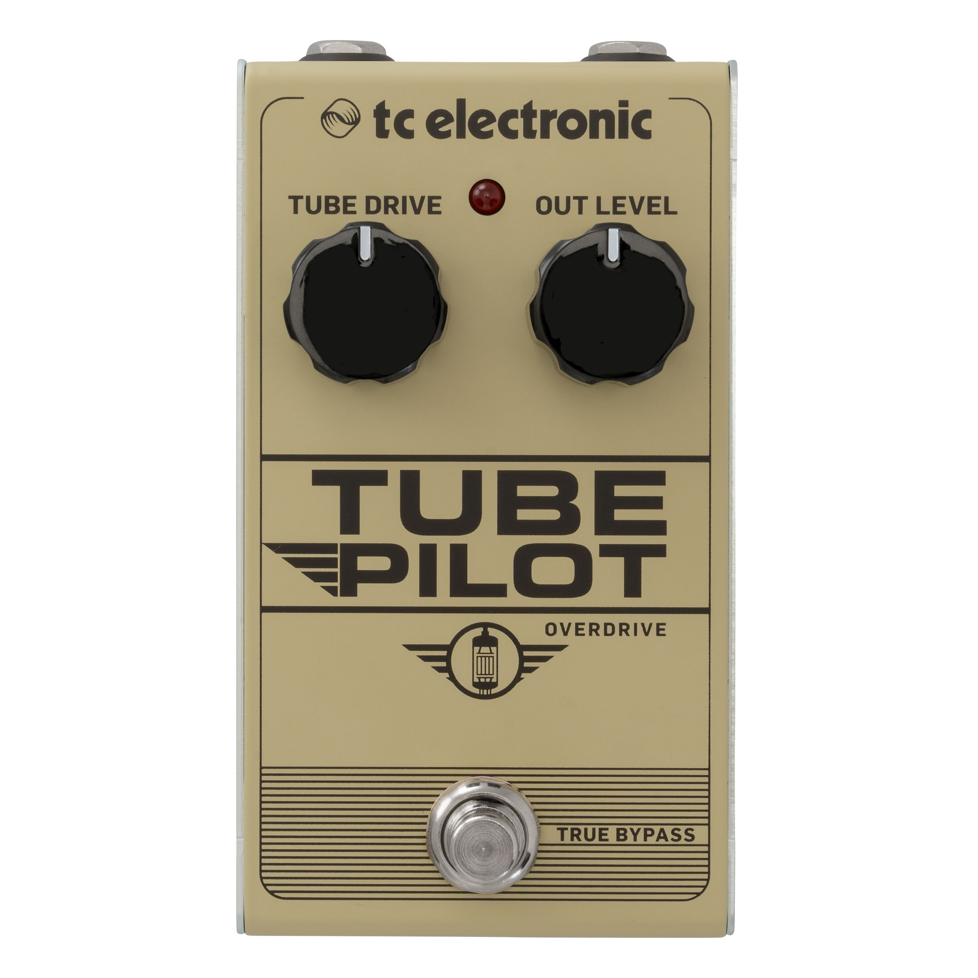 TC Electronic Musikinstrumentenpedal, Tube Pilot Overdrive - Verzerrer für Gitarren