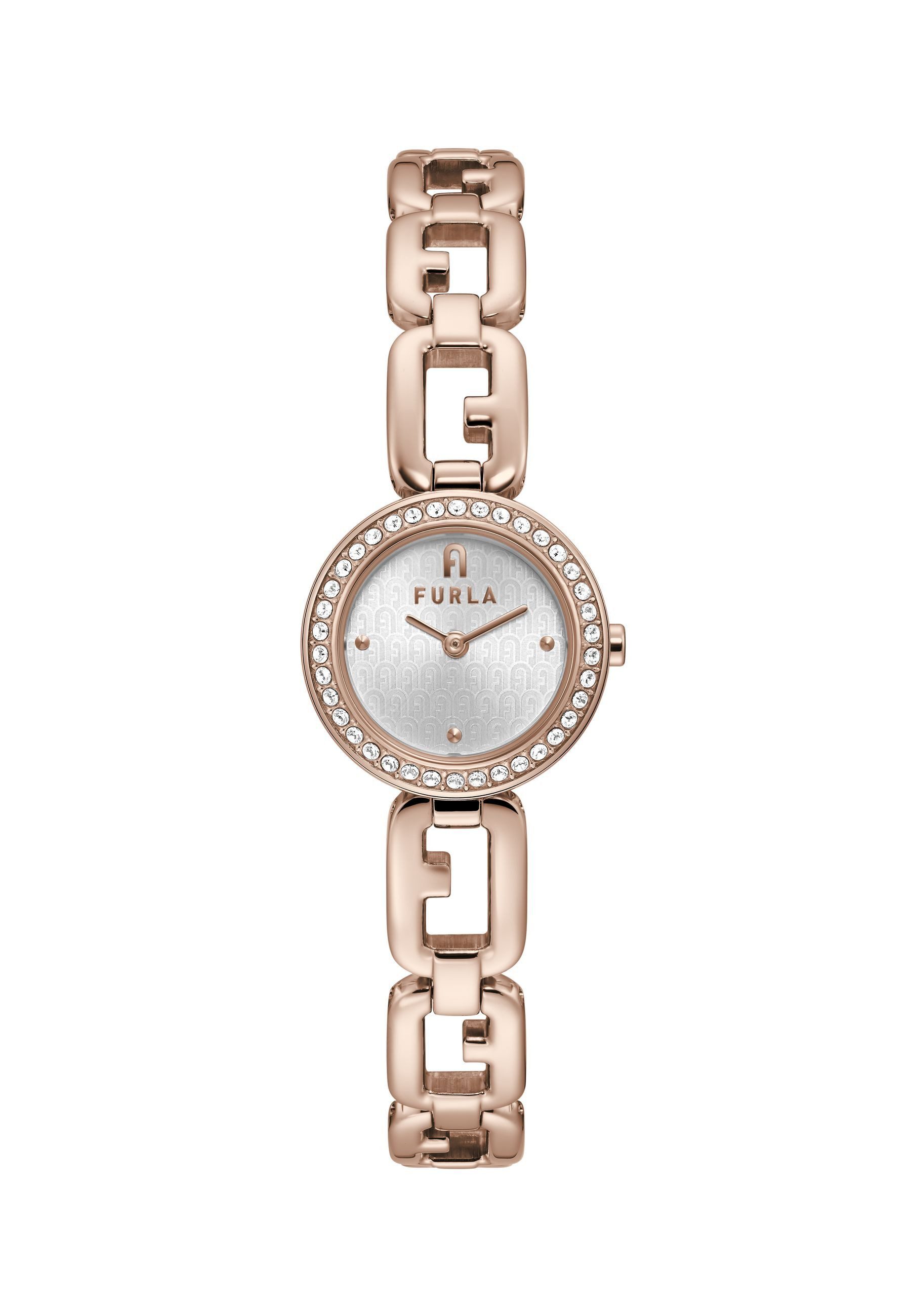 Furla Quarzuhr Furla arco chain, (1-tlg., Not a set – not applicable to this product), Quarz-Analoguhr
