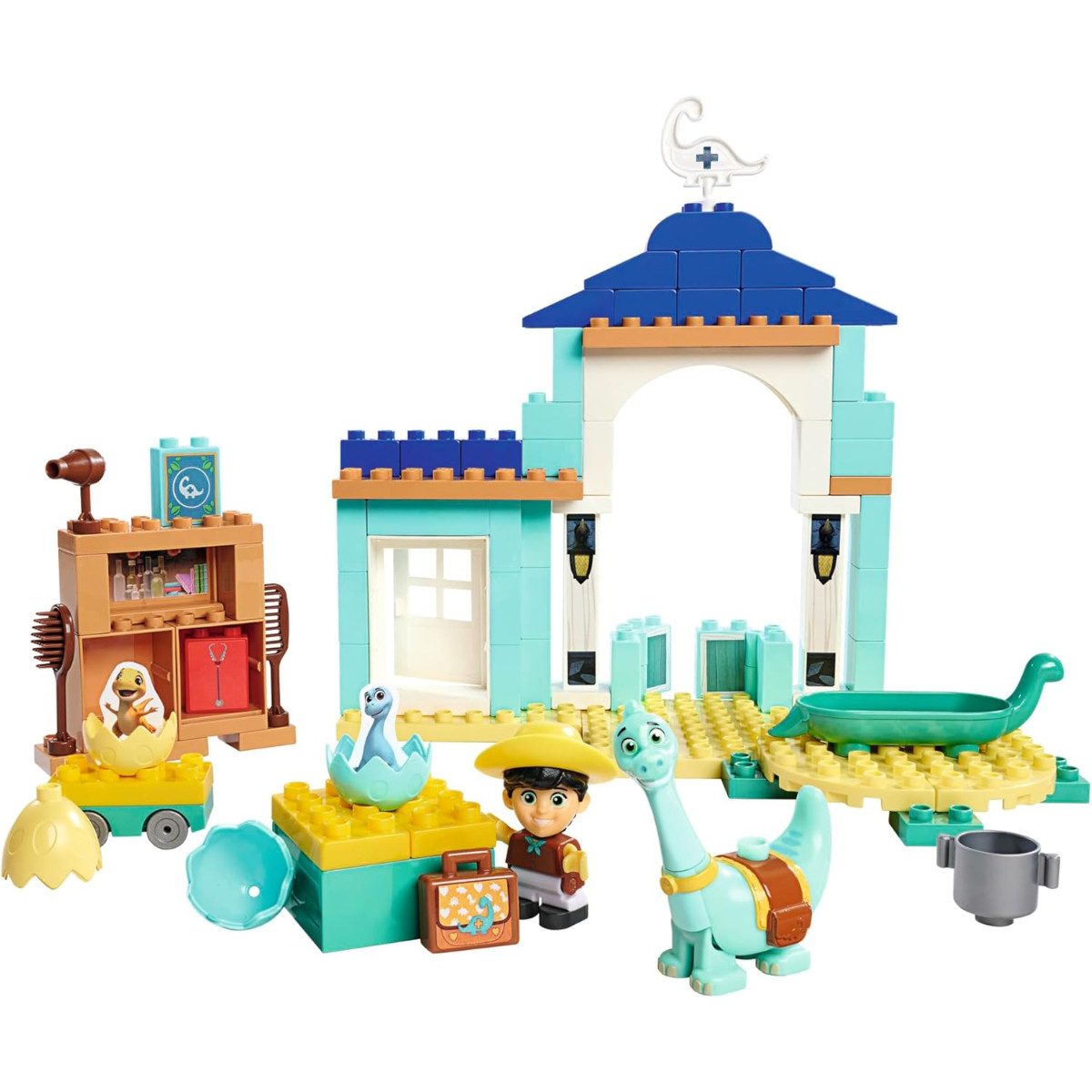 BIG Big-Bloxx Dino Ranch Pflegestation 86 Teile Spielset Spielbausteine, (86 St)