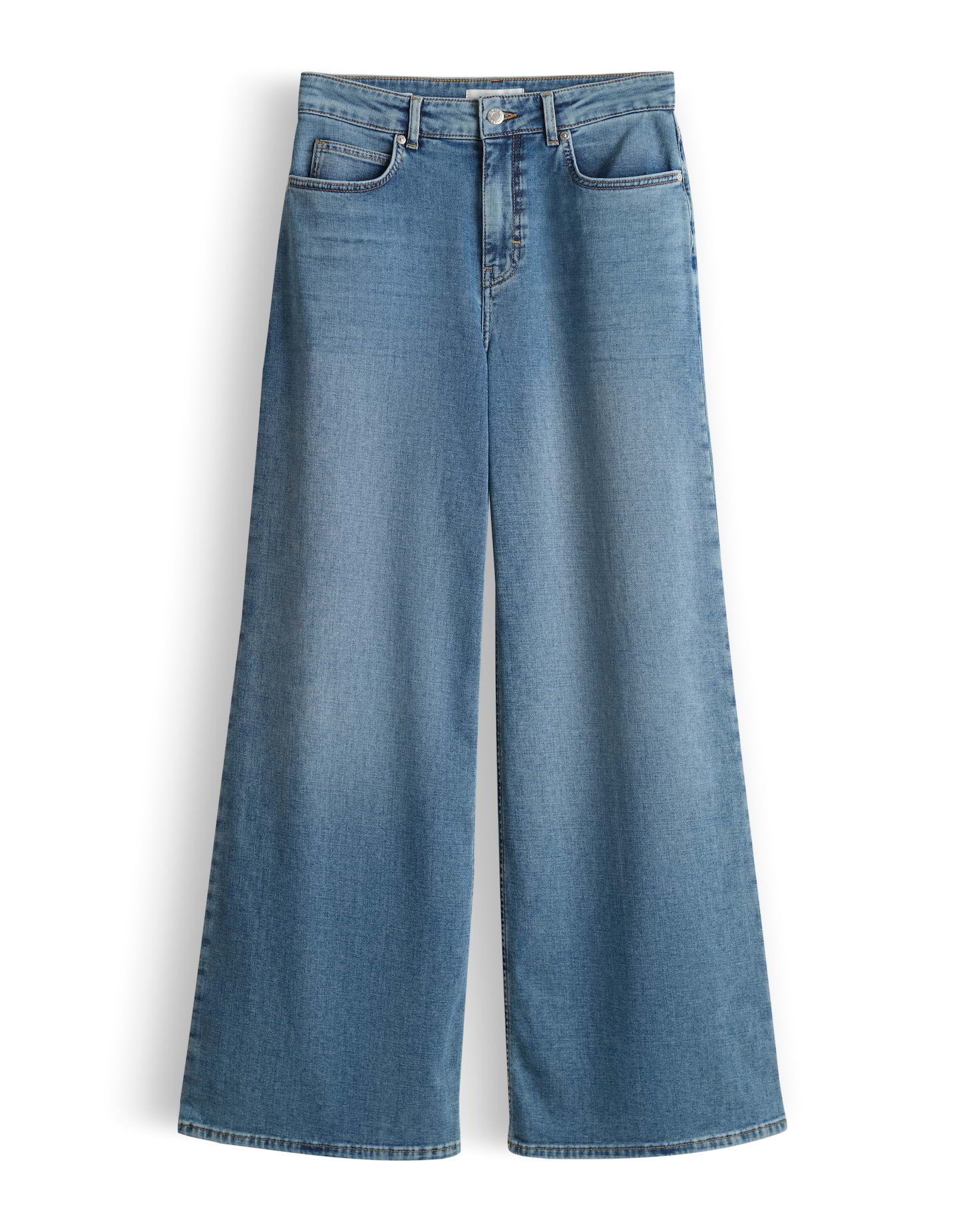 OPUS PANTS Palazzohose MARI WILLOW Palazzo mit Powerstretch Mid Rise – Bild 2 von 5