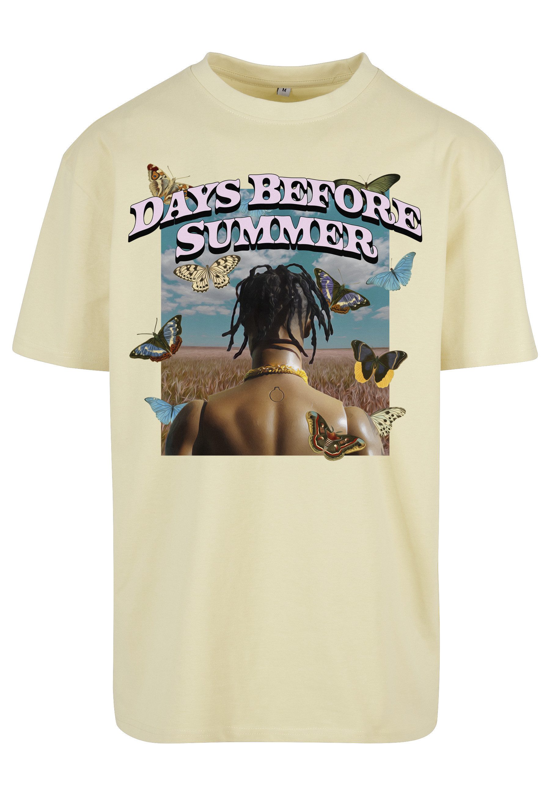 Kurzarmshirt Upscale by Mister Tee Herren Days Before Summer Oversize Tee