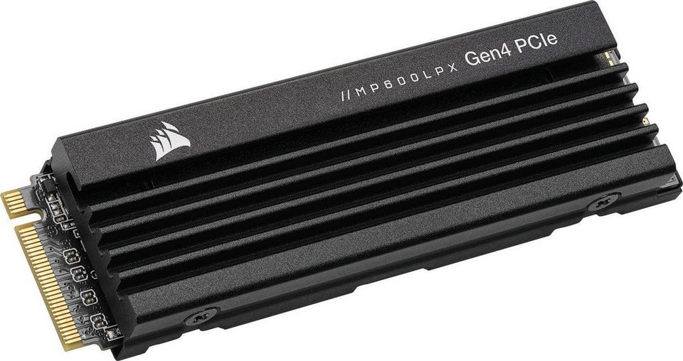 Corsair MP600 PRO LPX interne SSD (2 TB) 7100 MB/S Lesegeschwindigkeit,  6800 MB/S Schreibgeschwindigkeit