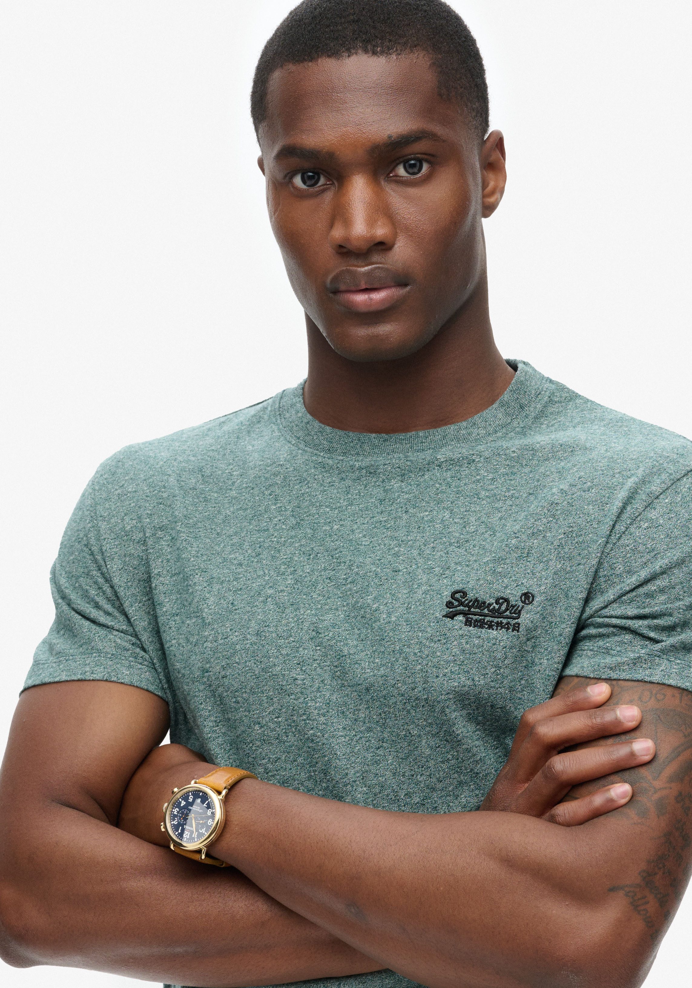 Superdry Rundhalsshirt ESSENTIAL LOGO EMB TEE günstig online kaufen