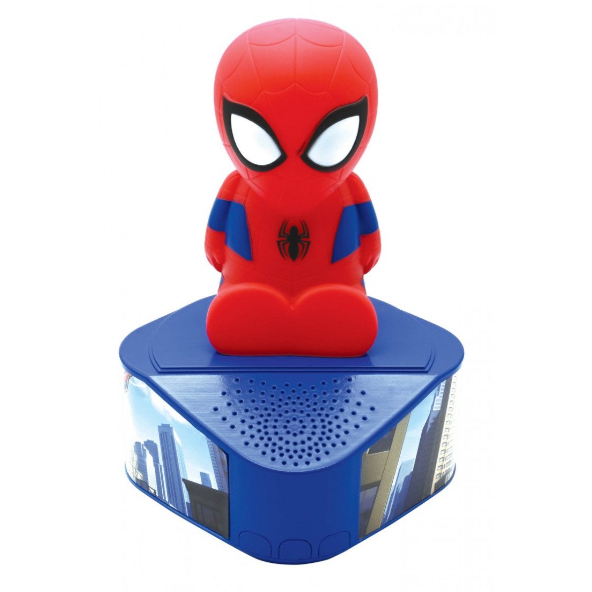Spiderman Kinder Karaoke Player Bluetooth Musikbox 2 Mikrofonen Aufnahmefunktion Bluetooth-Lautsprecher