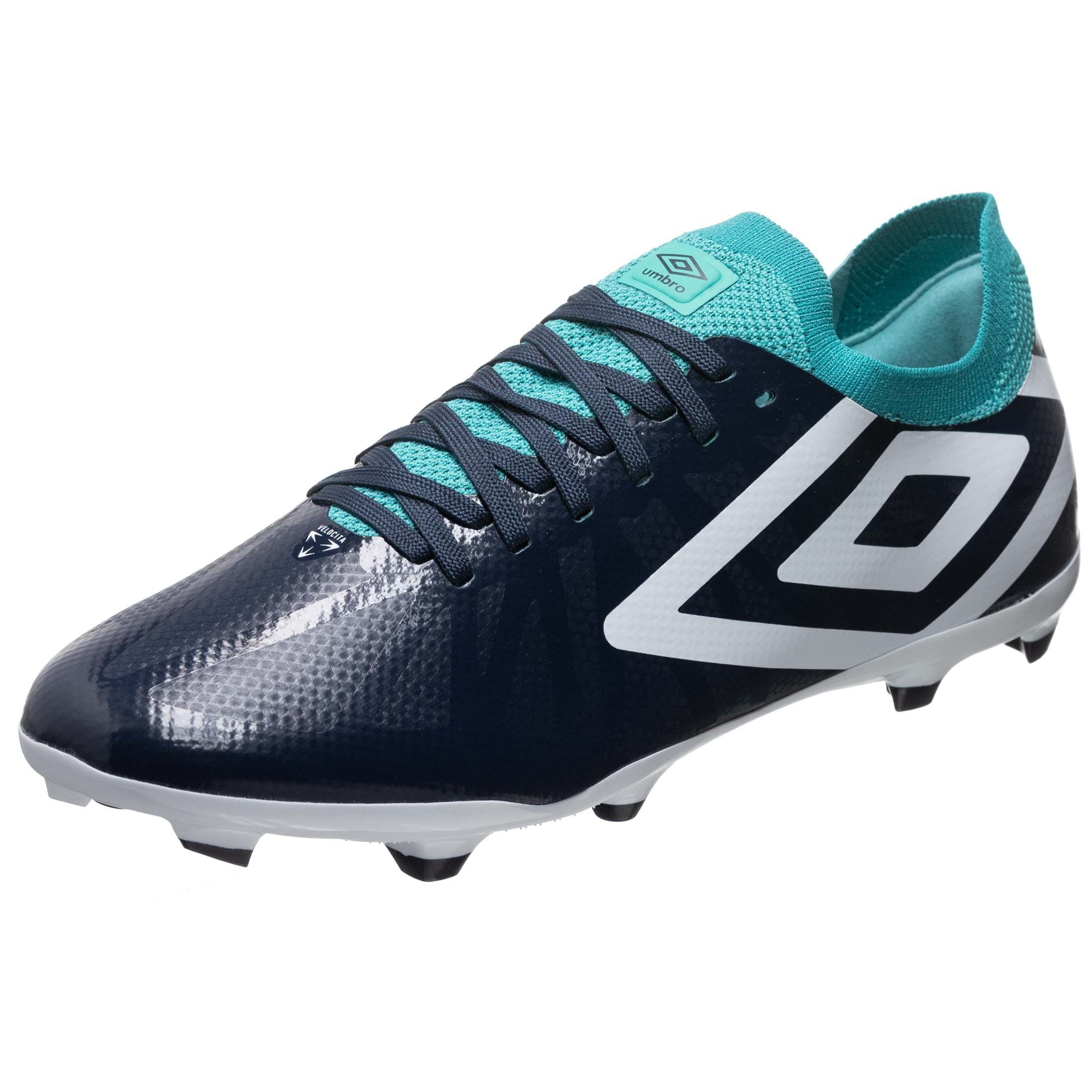 Umbro FG Velocita blauweiss Premier Fußballschuh VI Herren Fußballschuh