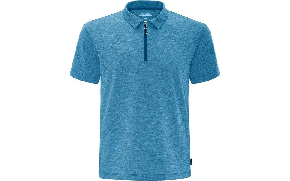 SCHNEIDER Sportswear Poloshirt MELM-POLO BLUEWAVE-MELIERT