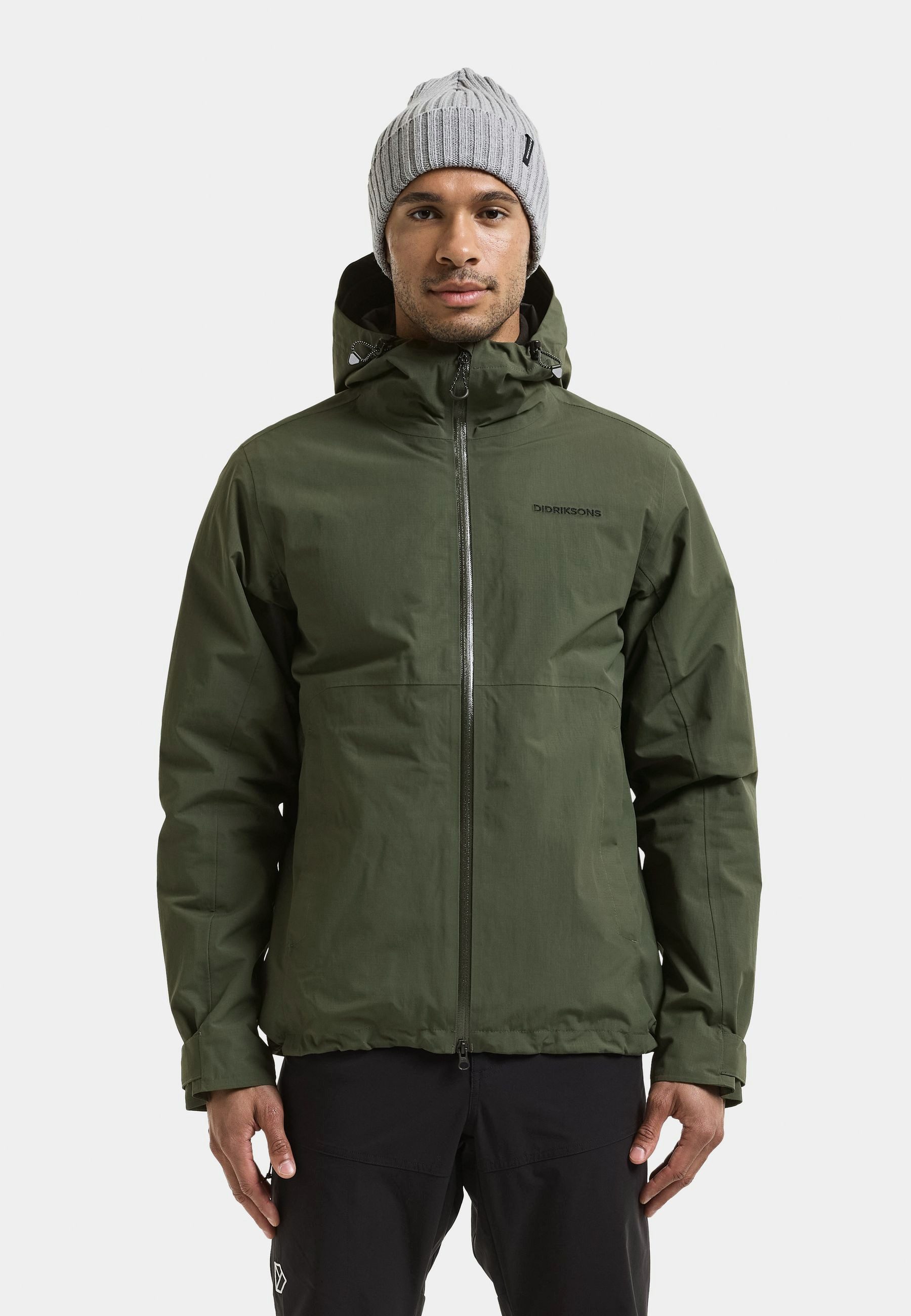 Didriksons 3-in-1-Funktionsjacke Herren Outdoorjacke Wasserdicht TRIEN mit Kapuze mit Taschen