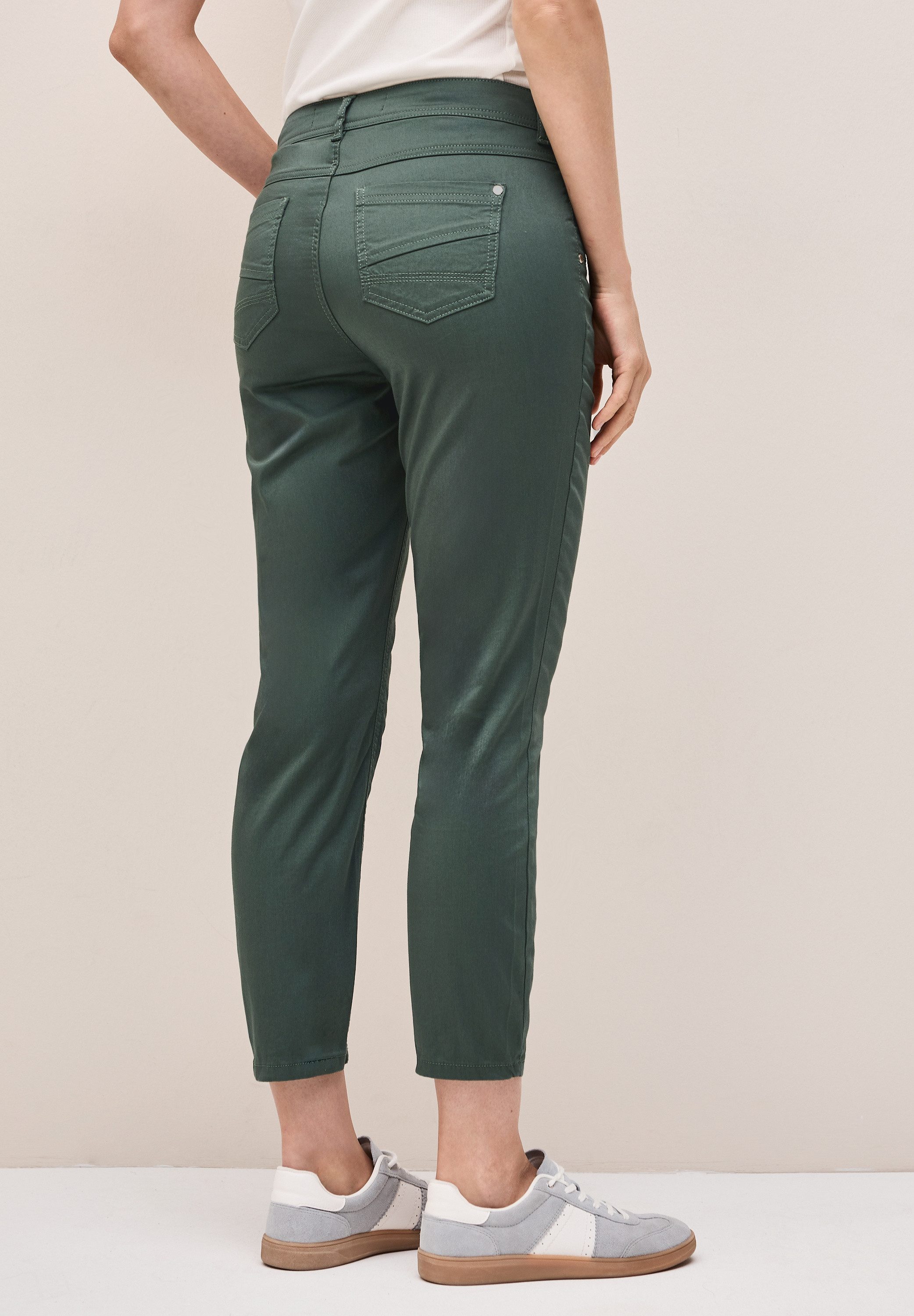 CECIL 7/8-Hose aus Baumwolle mit Stretchanteil günstig online kaufen