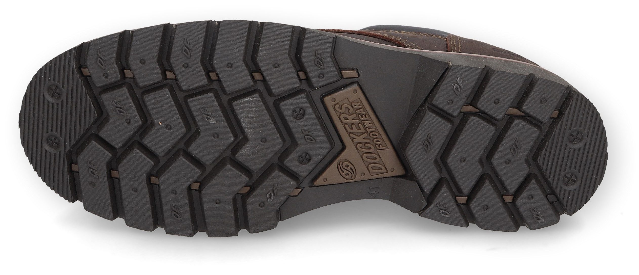 Dockers by Gerli Schnürschuh Trekkingschuh, Trachtenschuh mit Profilsohle