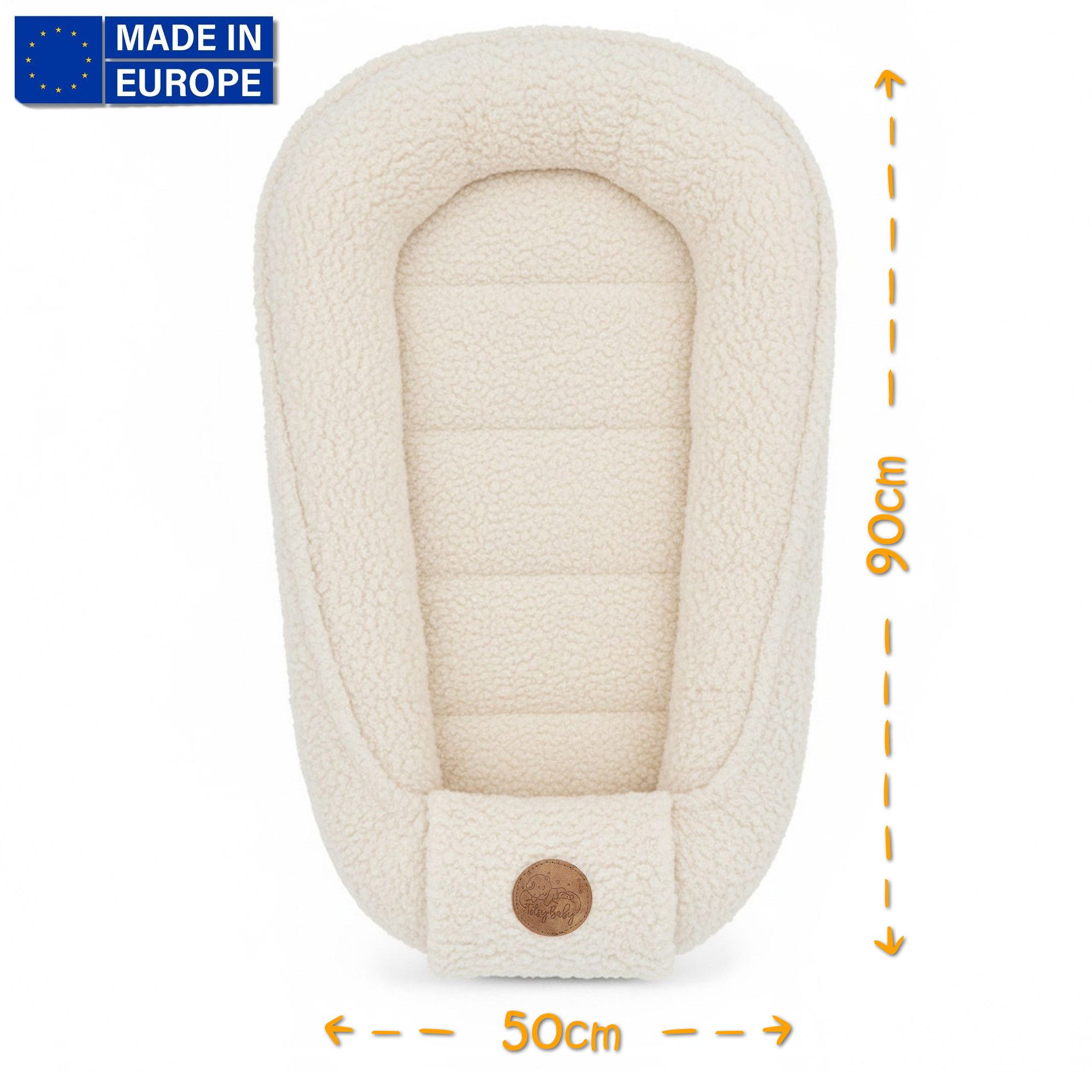 Totsy Baby Kuschelnest Nestchen Baby - Babynestchen Neugeborene Babynest für kinderbett – Bild 2 von 5