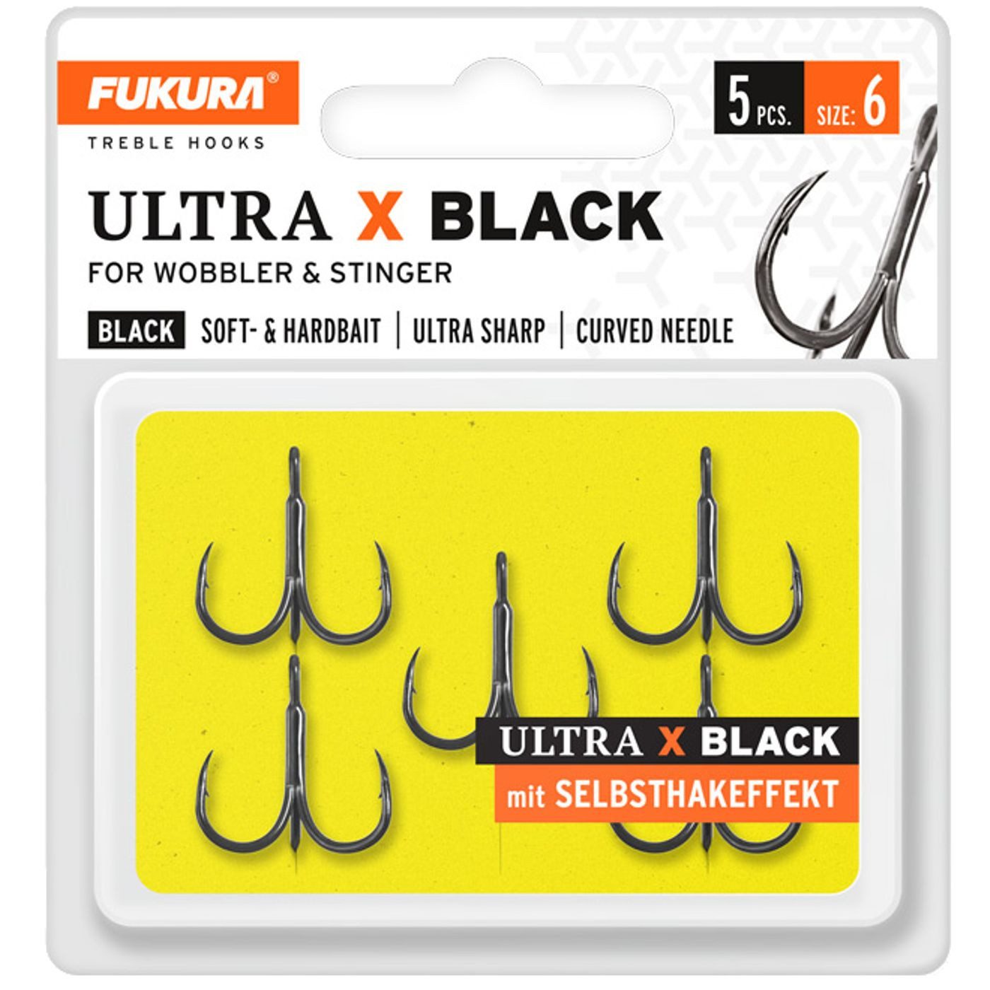 Fukura Drillingshaken Fukura Ultra X Black Drillinge - Drillingshaken