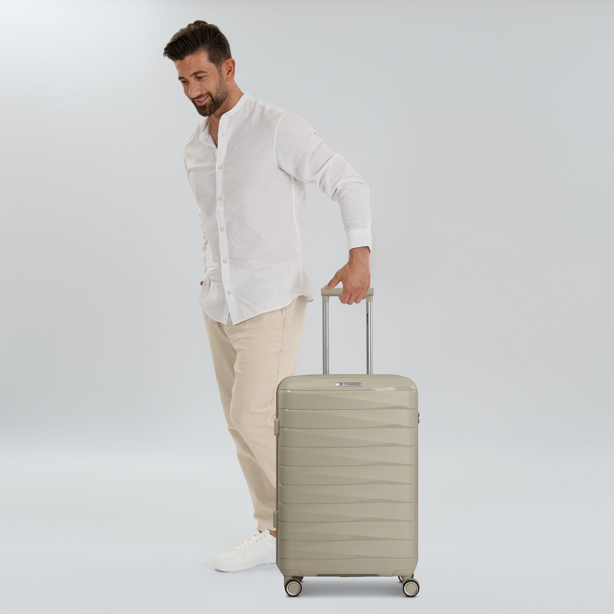 Franky Hartschalen-Trolley London, 4 Rollen, Polypropylen