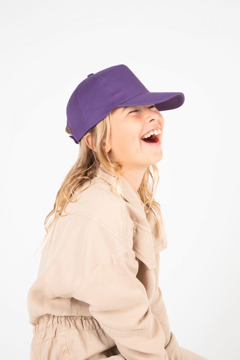 K-UP Baseball Cap Kids 5-Panel-Kappe. Aus Baumwolle