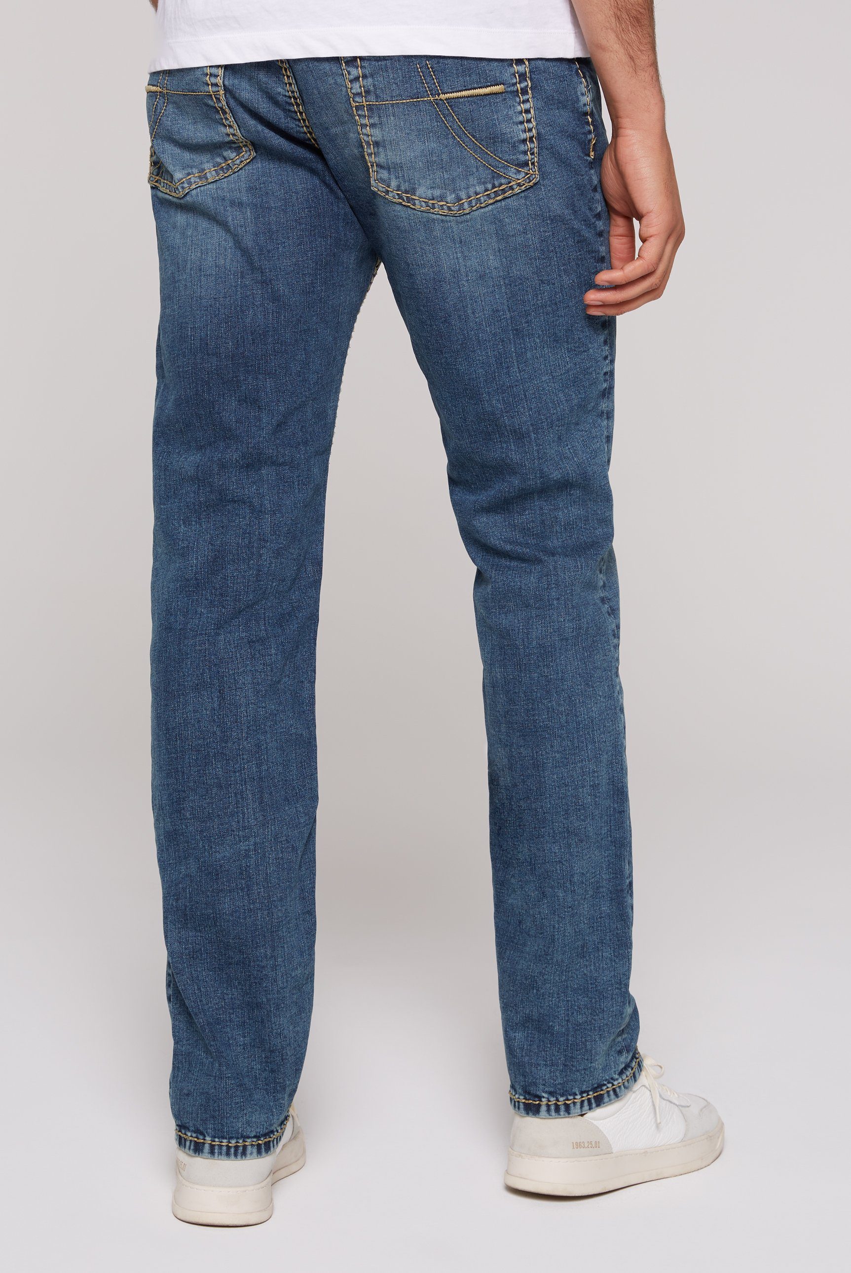 CAMP DAVID Regular-fit-Jeans mit normaler Leibhöhe