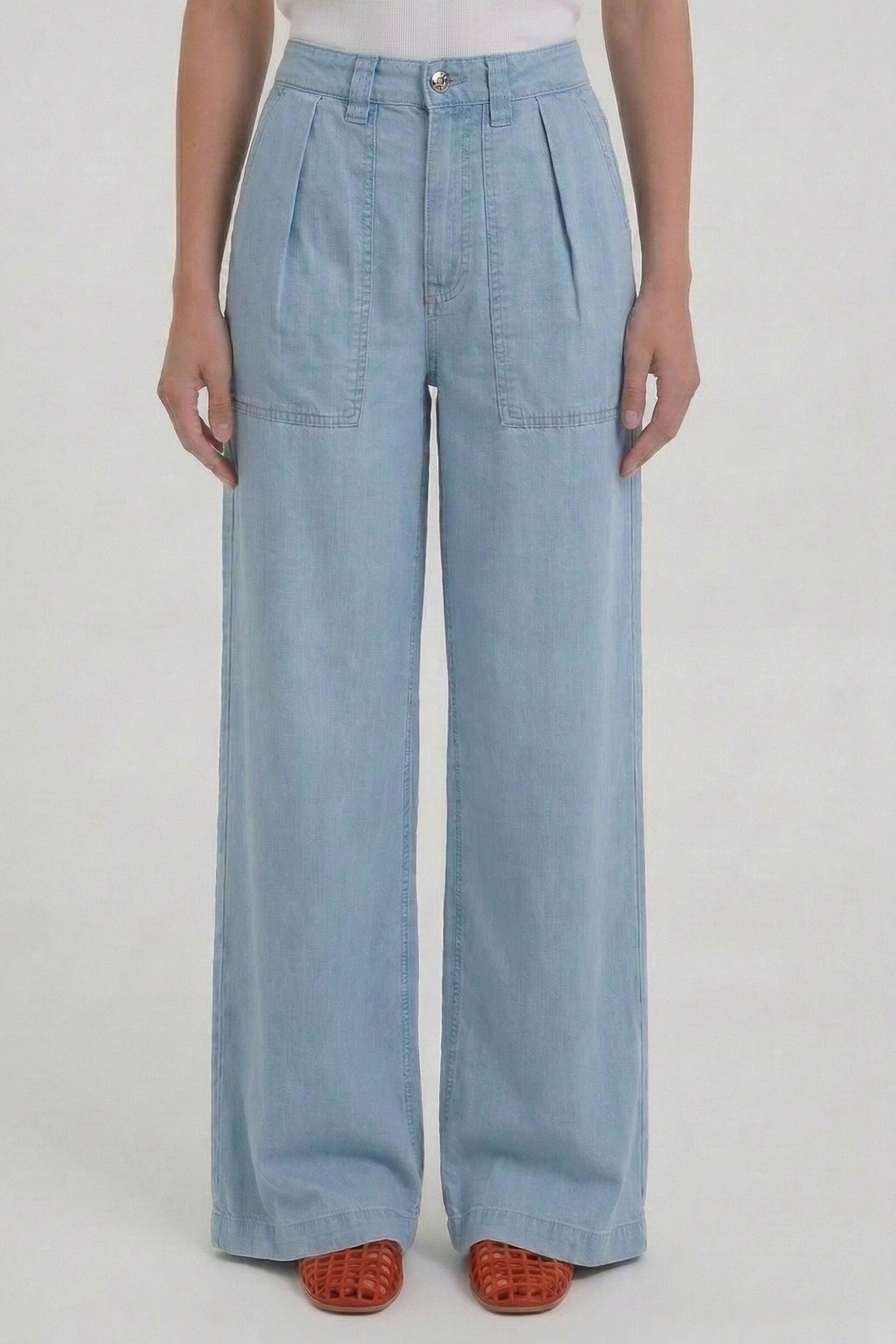 Oui Stoffhose