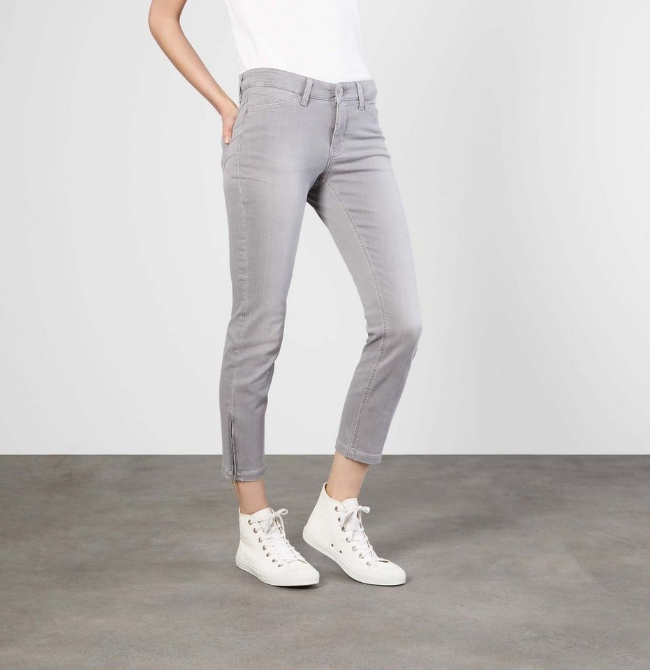 MAC Dream Skinny 7//8 Hose Gr.36 L 26 Stretch hellgrau NEU