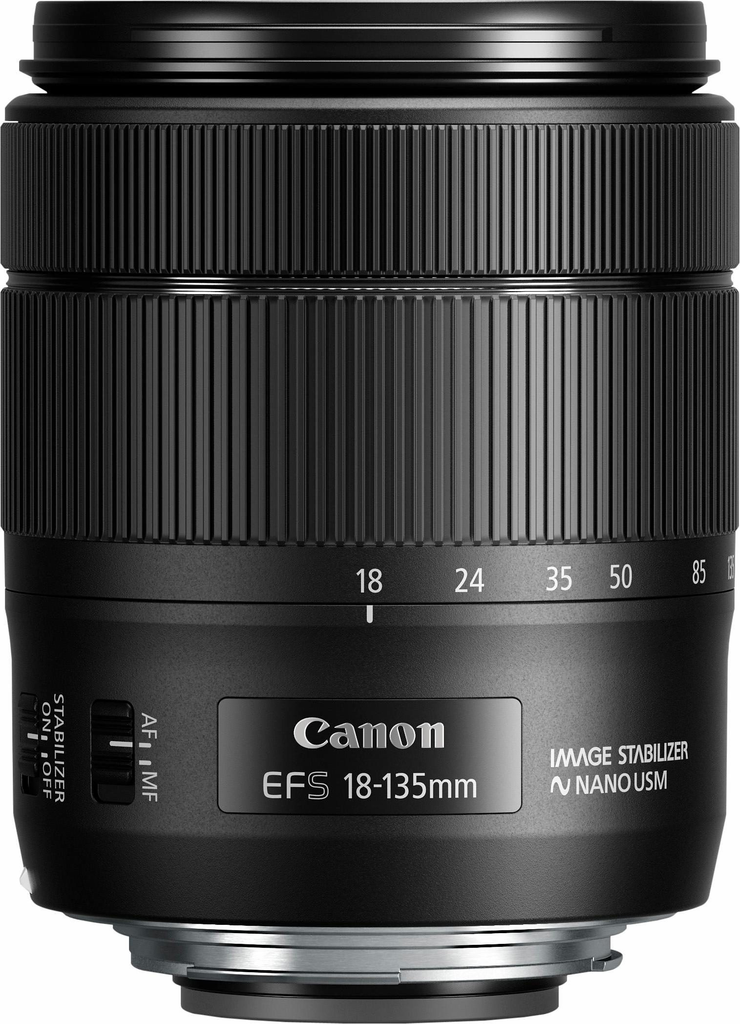 Canon EF-S 18-135mm f/3.5-5.6 IS USM Zoomobjektiv, (Passend für Canon EOS EF-S System Kameras (z.B. EOS 250D)