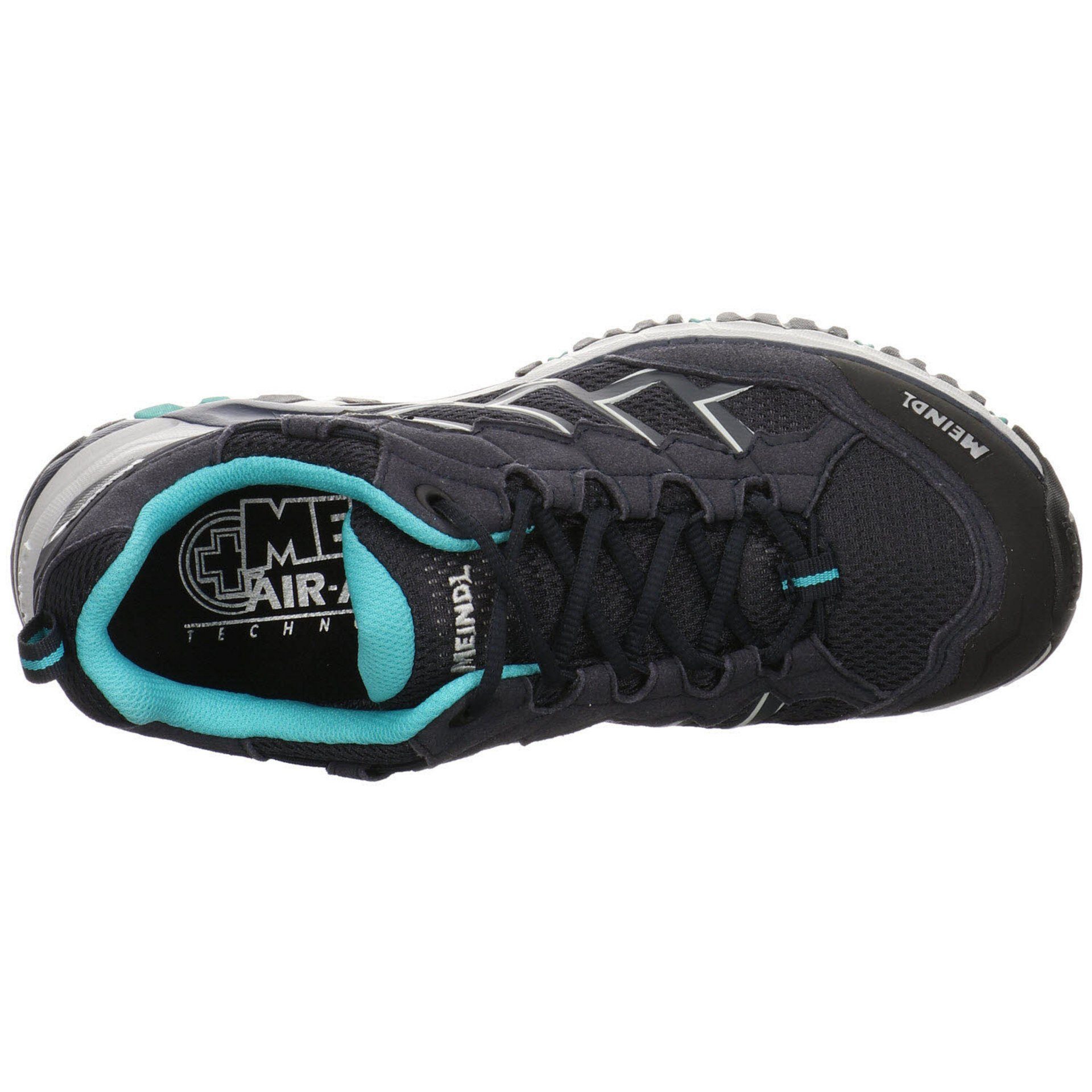 GTX Meindl Türkis Schuhe Outdoorschuh Outdoorschuh Caribe Lady Marine Synthetikkombination Outdoor / Damen