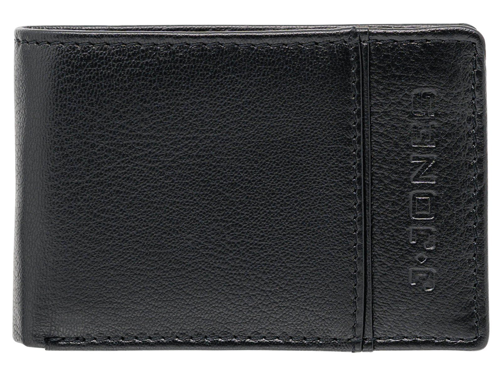 J.Jones Geldbörse mit RFID Schutz, aus Nappaleder, hochwertig und zeitlos