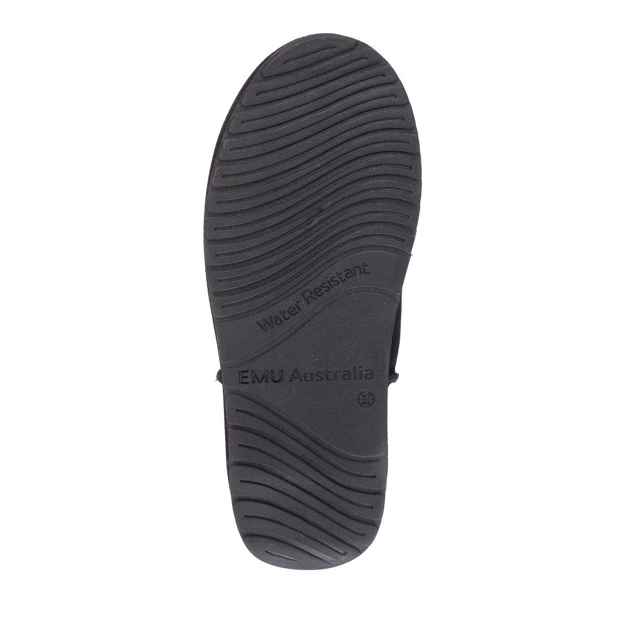 Emu Australia Stinger Mini (weiches doppelseitiges Lammfell) schwarz Damen Winterstiefel