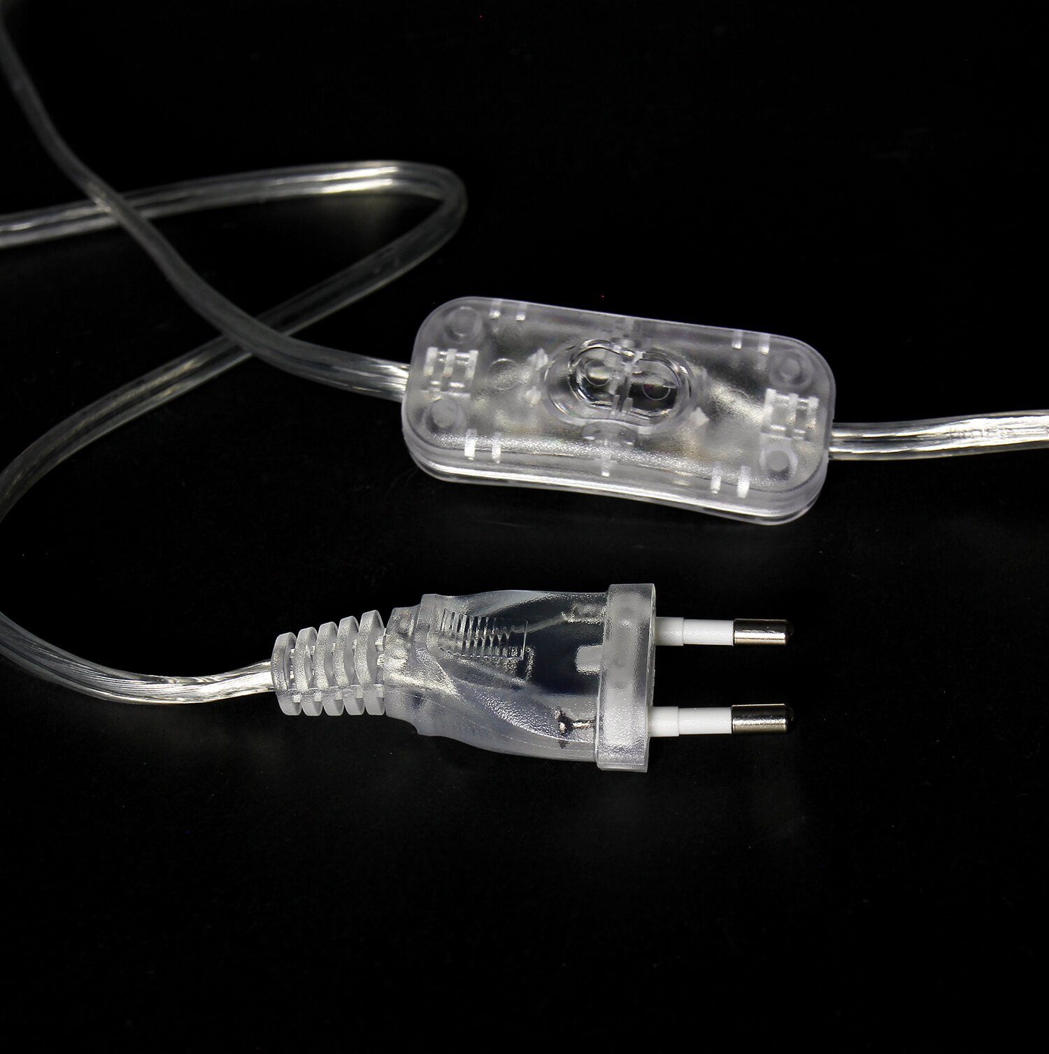 ohne Dreibein E14 Tischlampe Nachttischlampe Licht-Erlebnisse Anthrazit Leuchtmittel, GING, Skandinavische