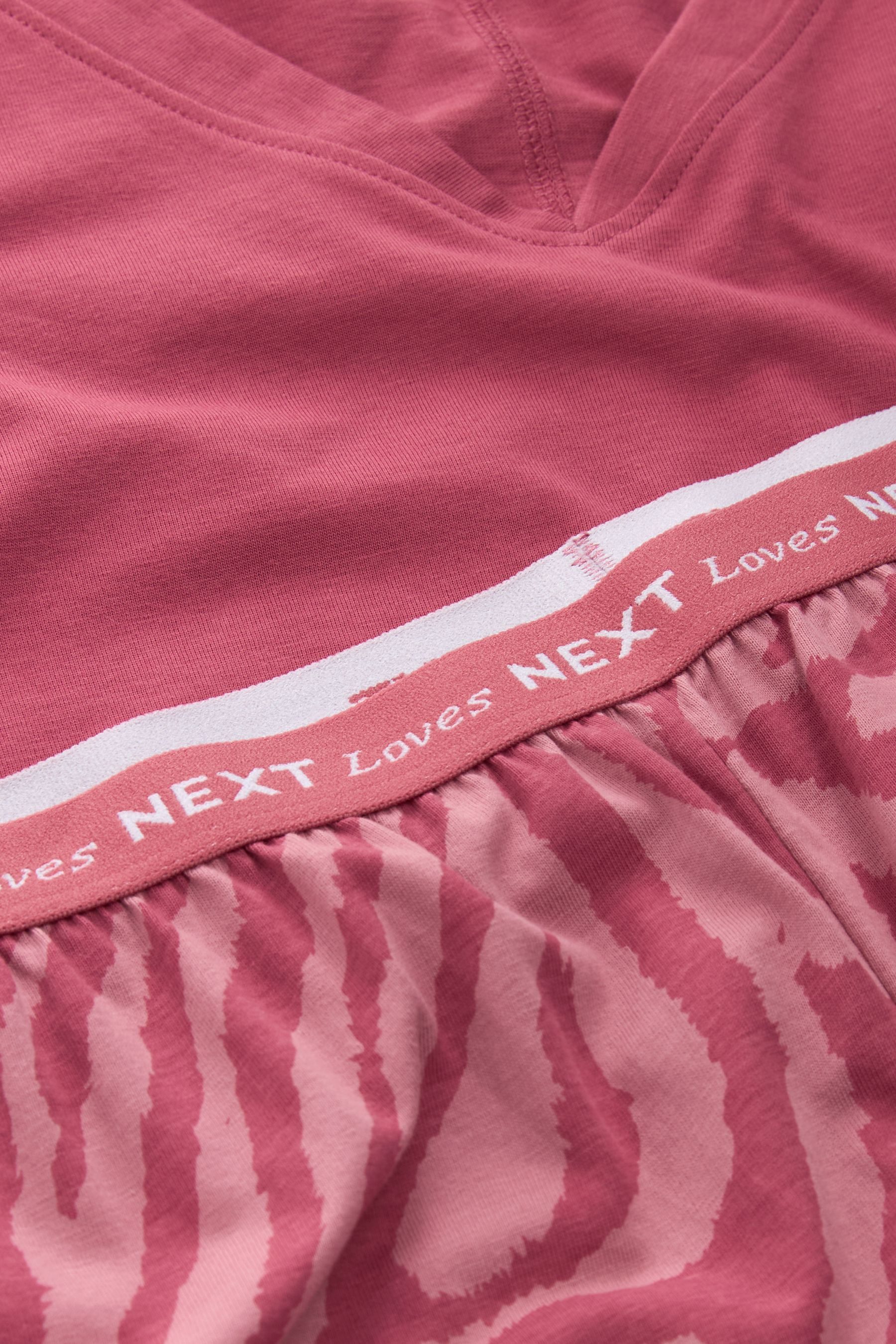 Next Pyjama Kurzärmeliger Baumwoll-Pyjama (2 tlg) günstig online kaufen