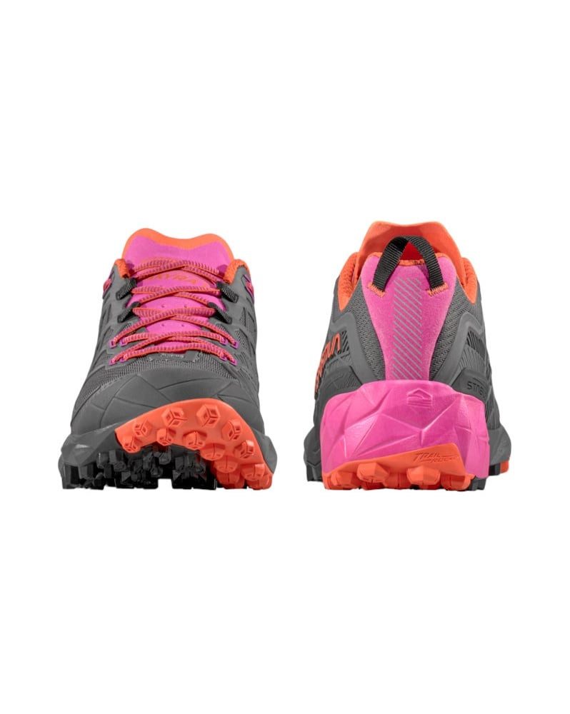 La Sportiva Trail-Laufschuhe Akyra II carbongrau/pink Damen Wanderschuh