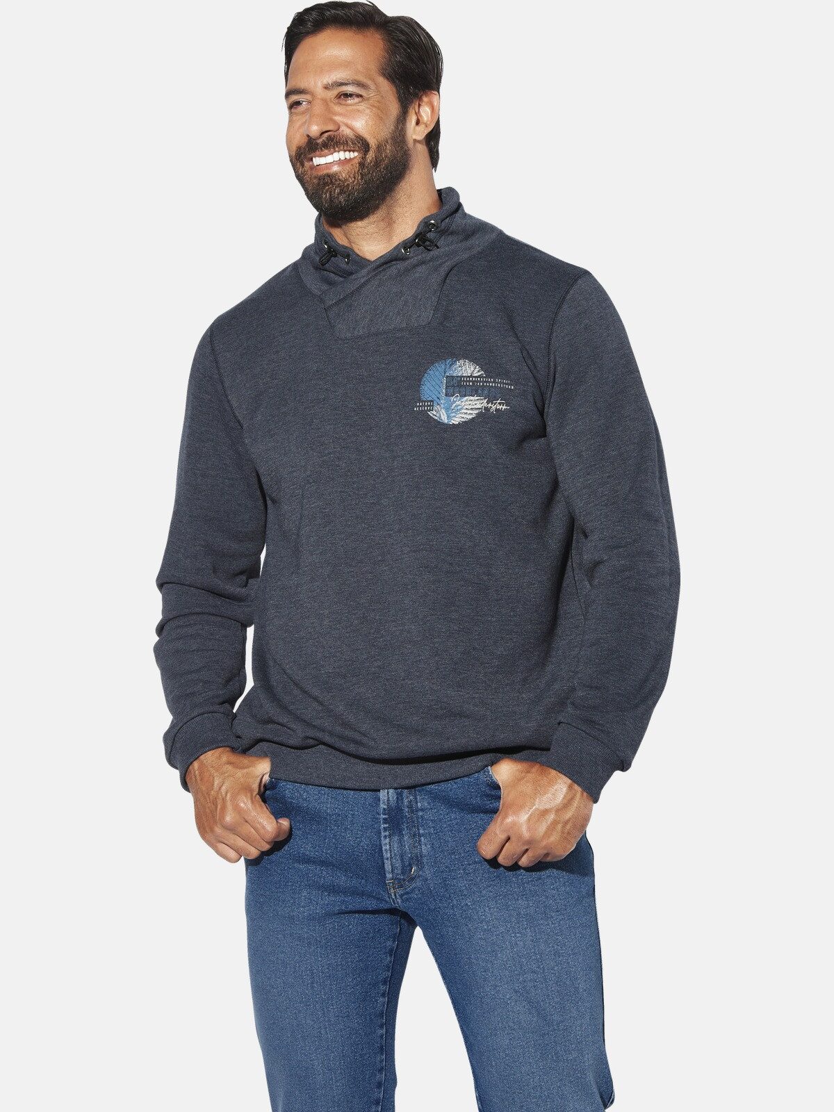Jan Vanderstorm Sweatshirt ROLFBORG günstig online kaufen