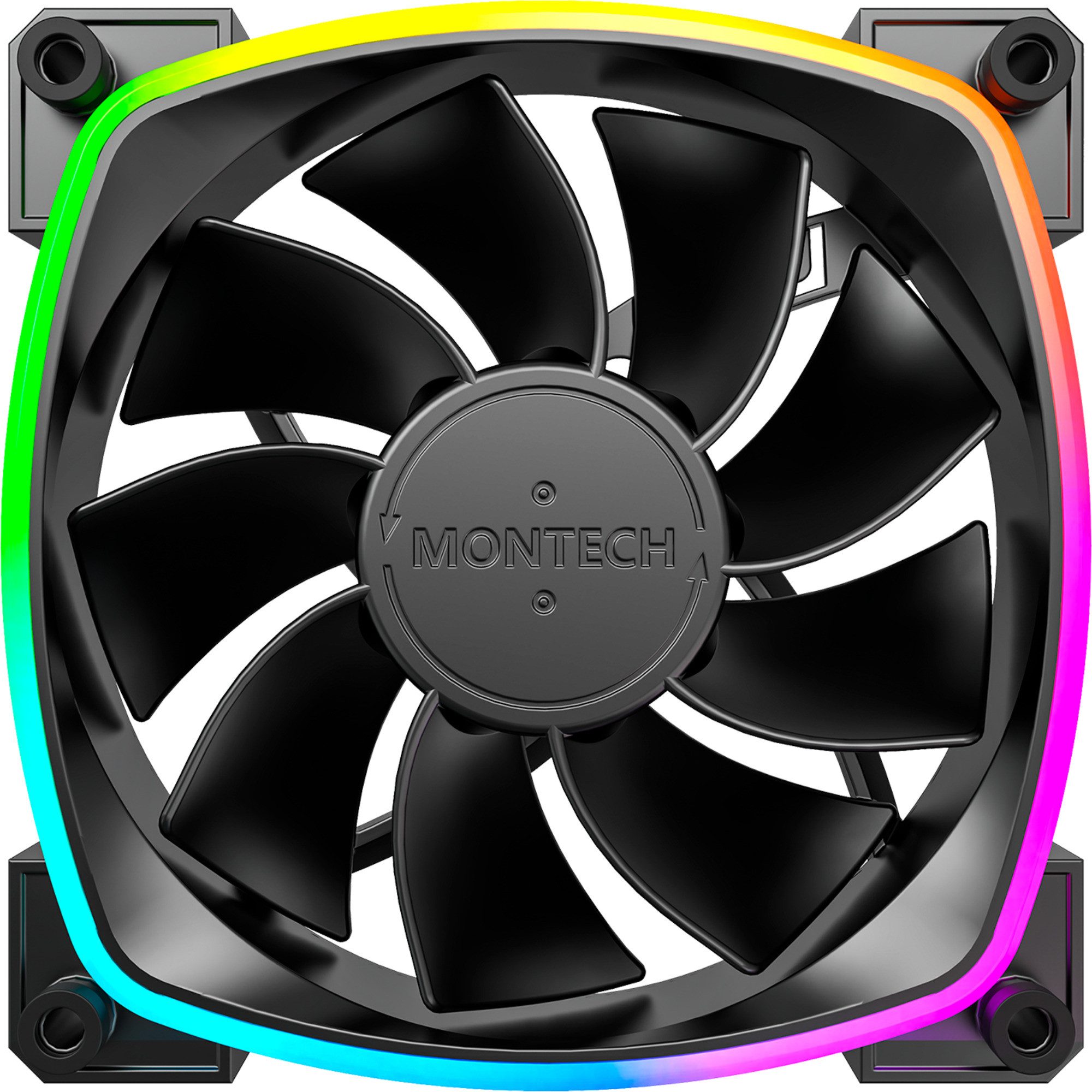 MONTECH Gehäuselüfter Montech RX120 PWM 120x120x25, Gehäuselüfter