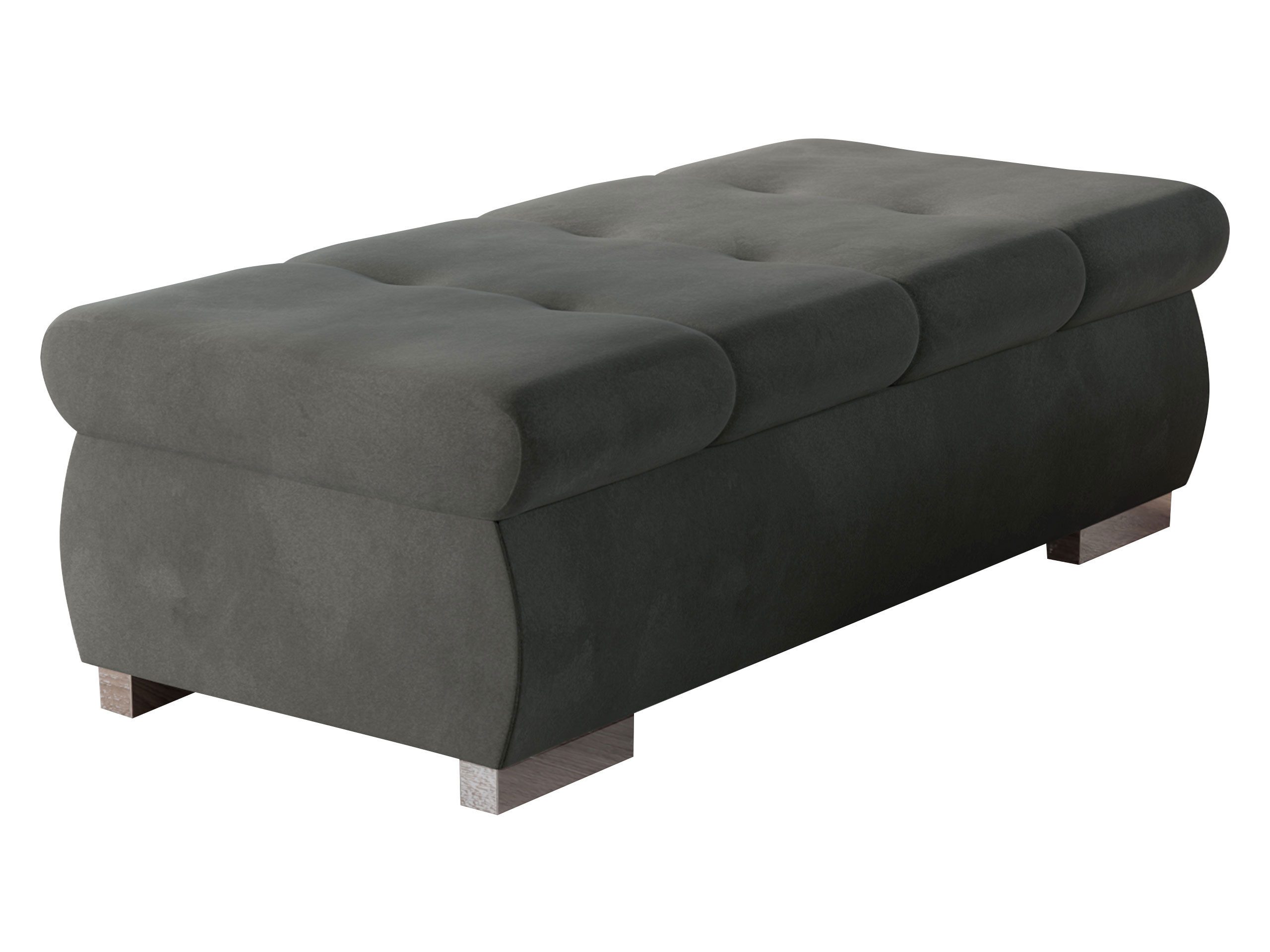 MIRJAN24 Polsterhocker Orkan Groß, Holzkonstruktion, 120x60x39 günstig online kaufen