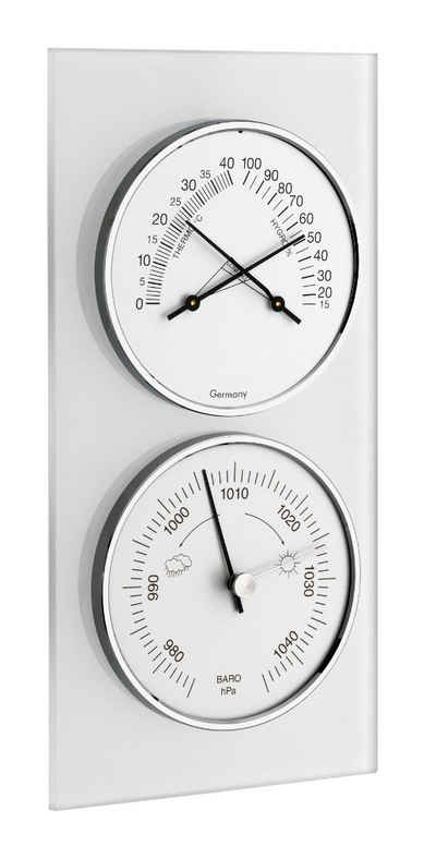 TFA Dostmann aus Glas TFA 20.3022 Analog Barometer Thermometer Hygrometer Wetterstation