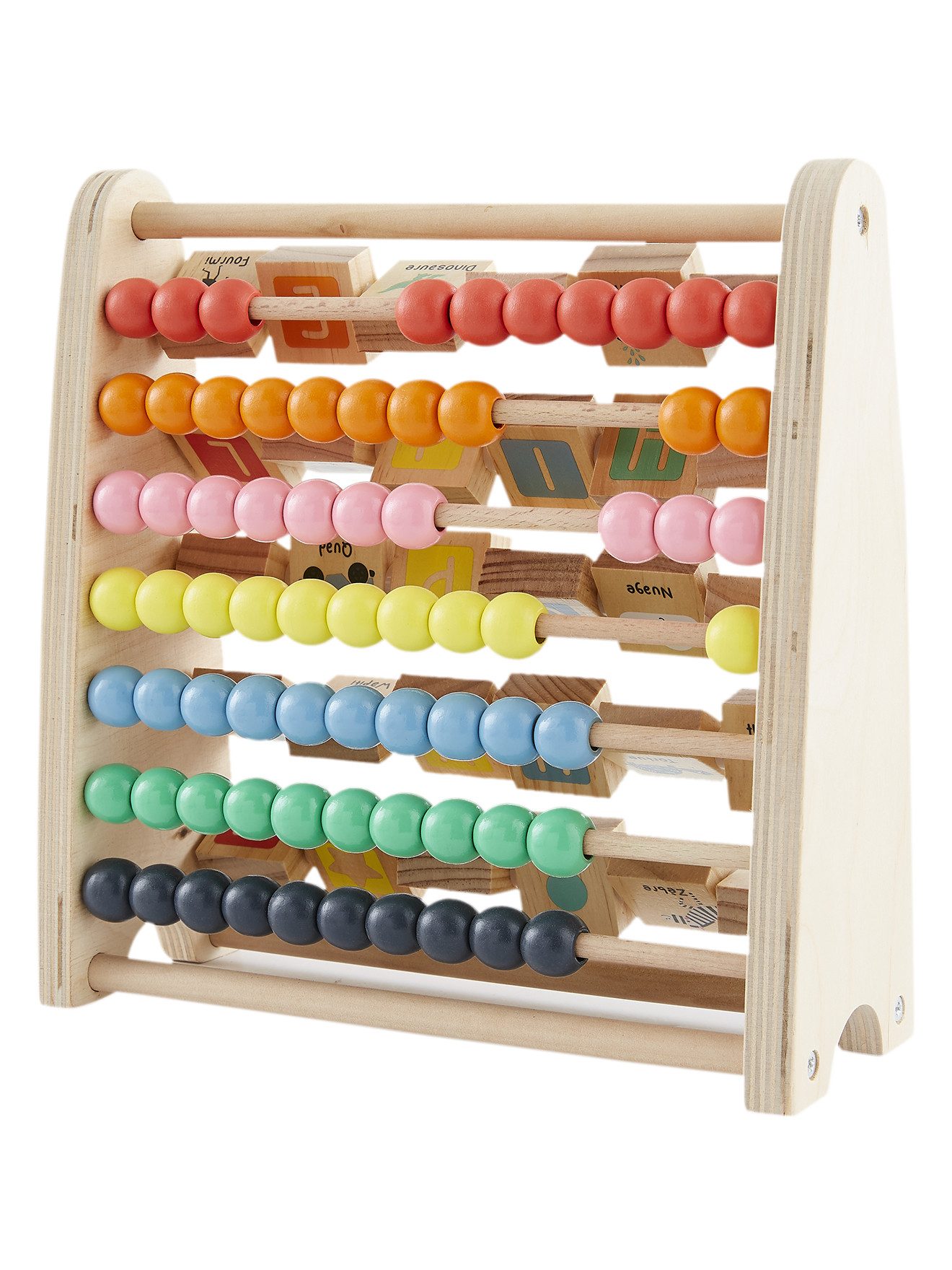 vertbaudet Lernspielzeug Lernspiel, Abakus, Französisch lernen günstig online kaufen